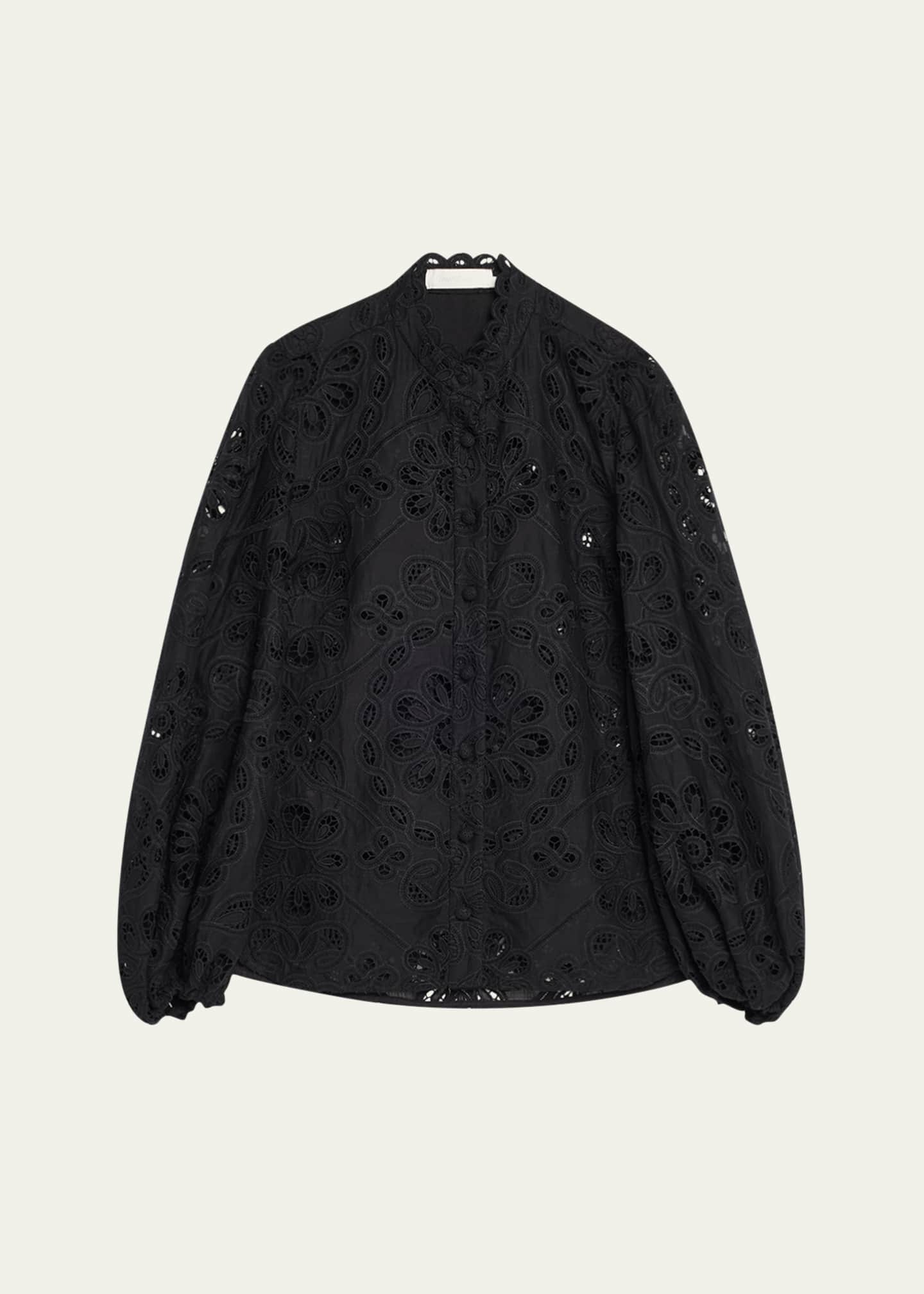 Zimmermann Rhiannon Embroidered Blouse Image 1 of 5