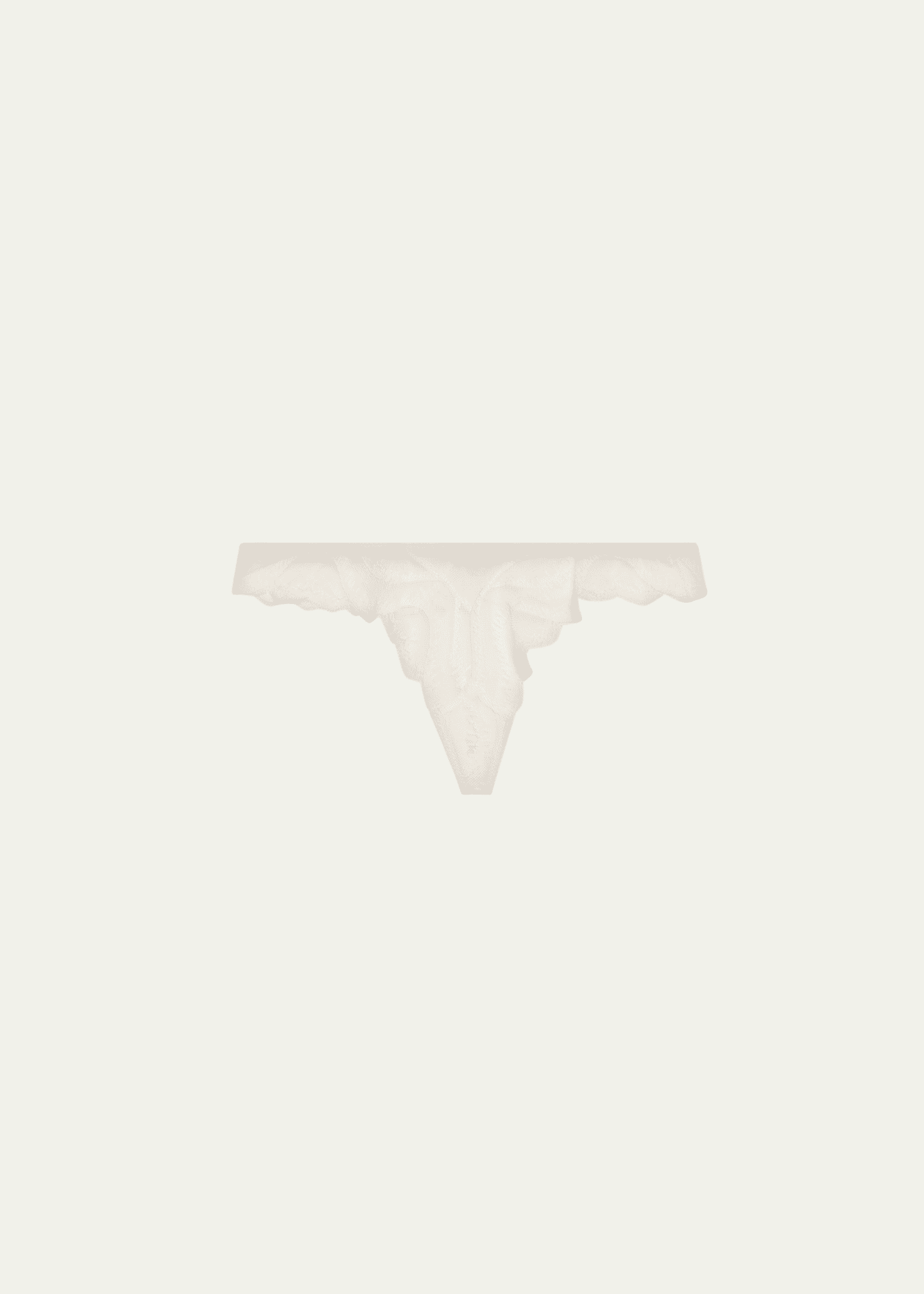 Kiki De Montparnasse Tetine Scalloped Lace G-String Image 1 of 4