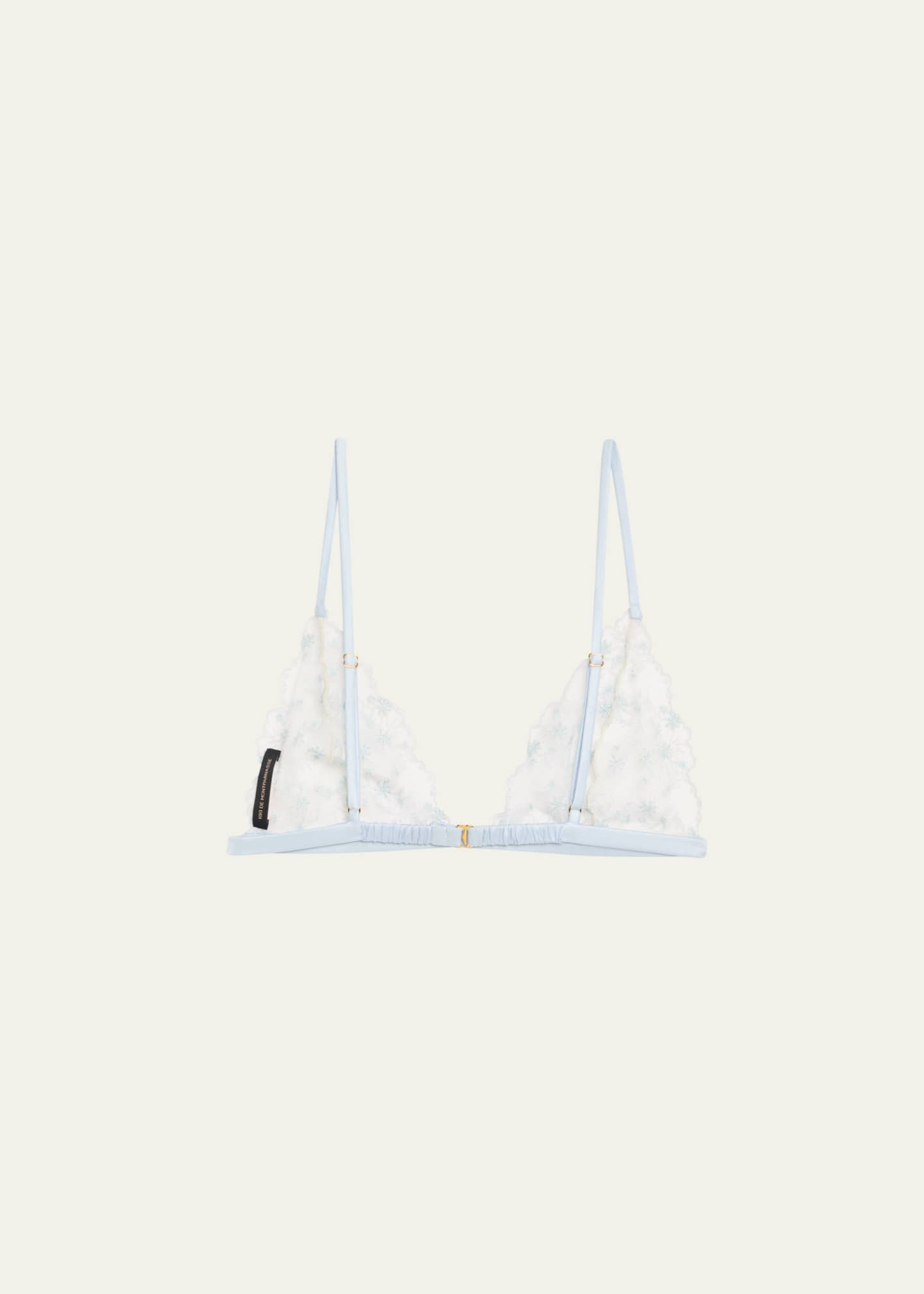Kiki De Montparnasse Mathilde Floral-Embroidered Soft Cup Bra Image 2 of 2