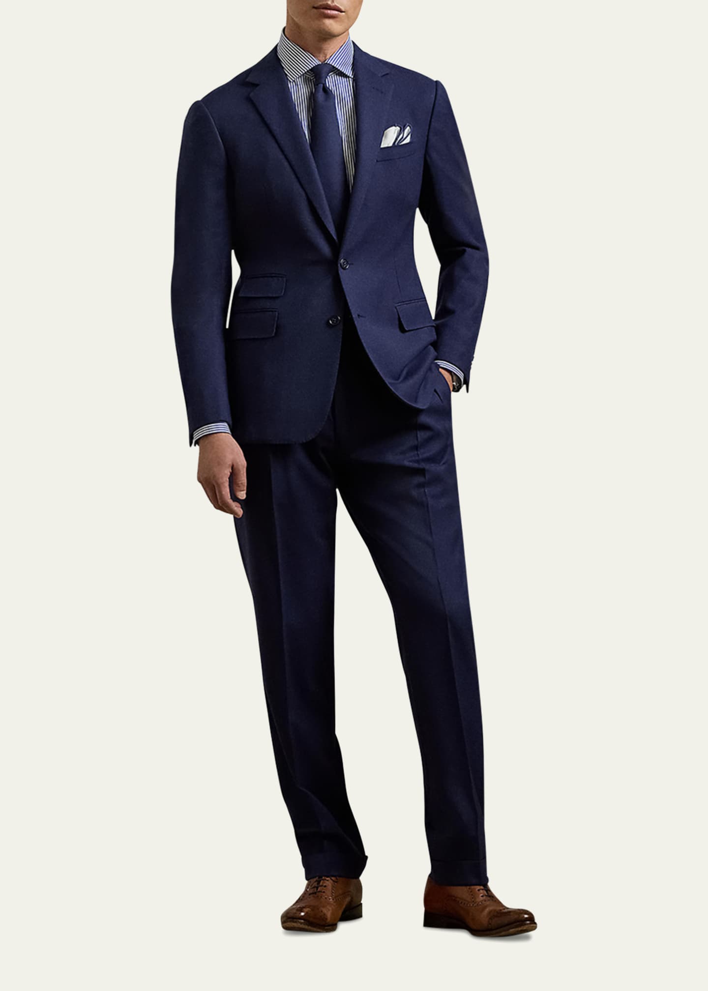 Ralph Lauren ネイビー スーツ 100cm~ Ralph Lauren Purple Label Men's NM X RL Kent Handmade Escorial