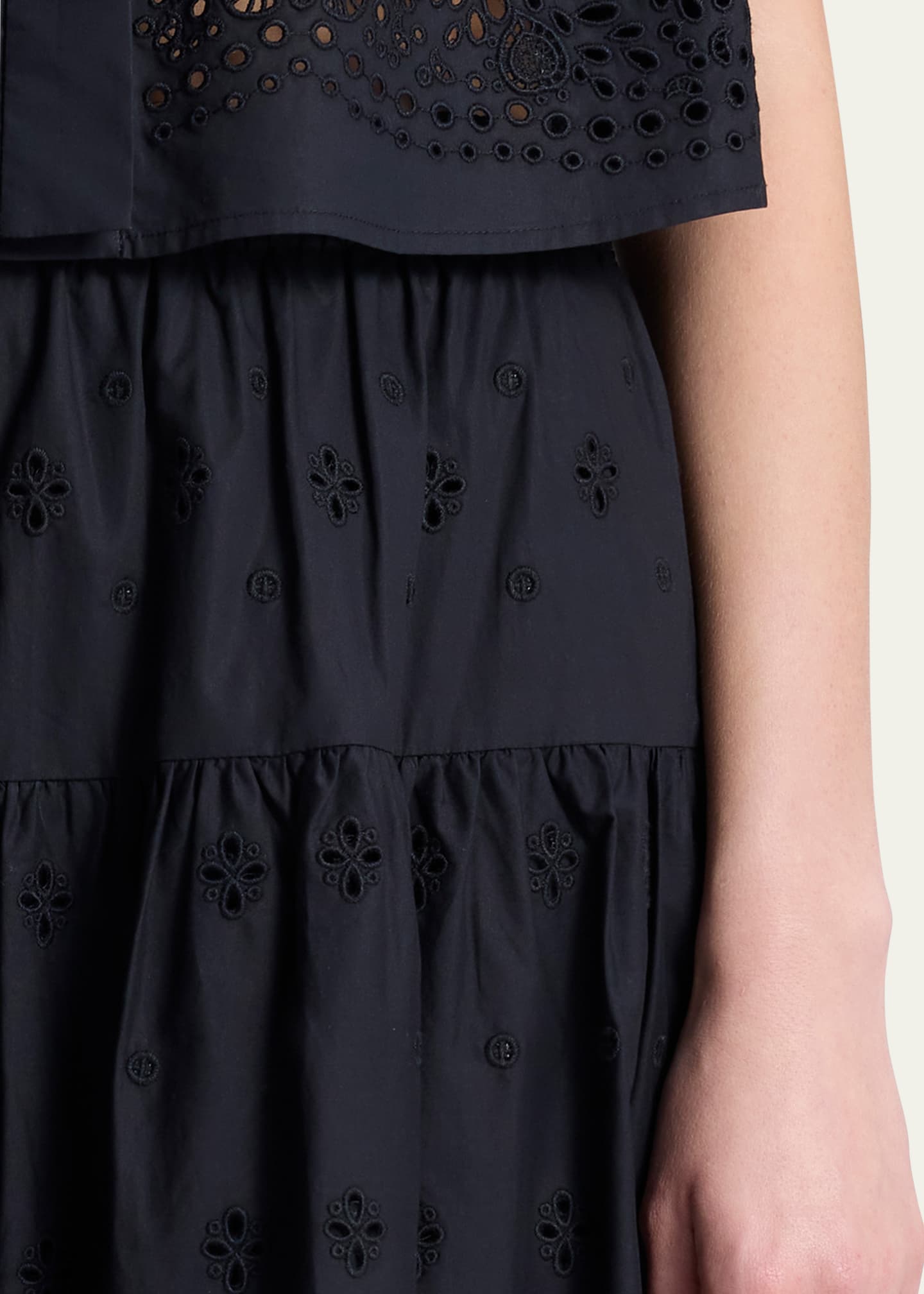 A.L.C. Jay Eyelet Midi Skirt Image 5 of 5