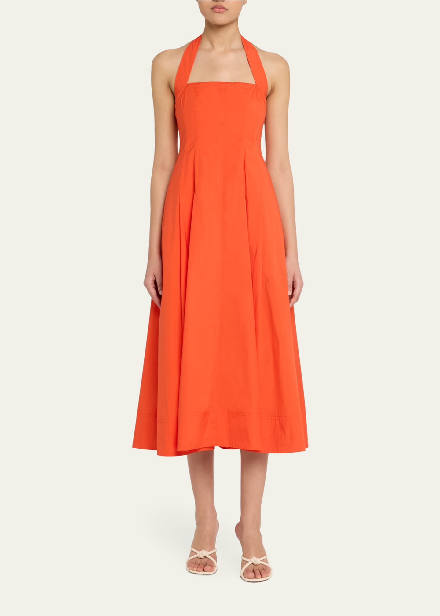 A.L.C. Natalie Halter Midi Dress Image 2 of 5