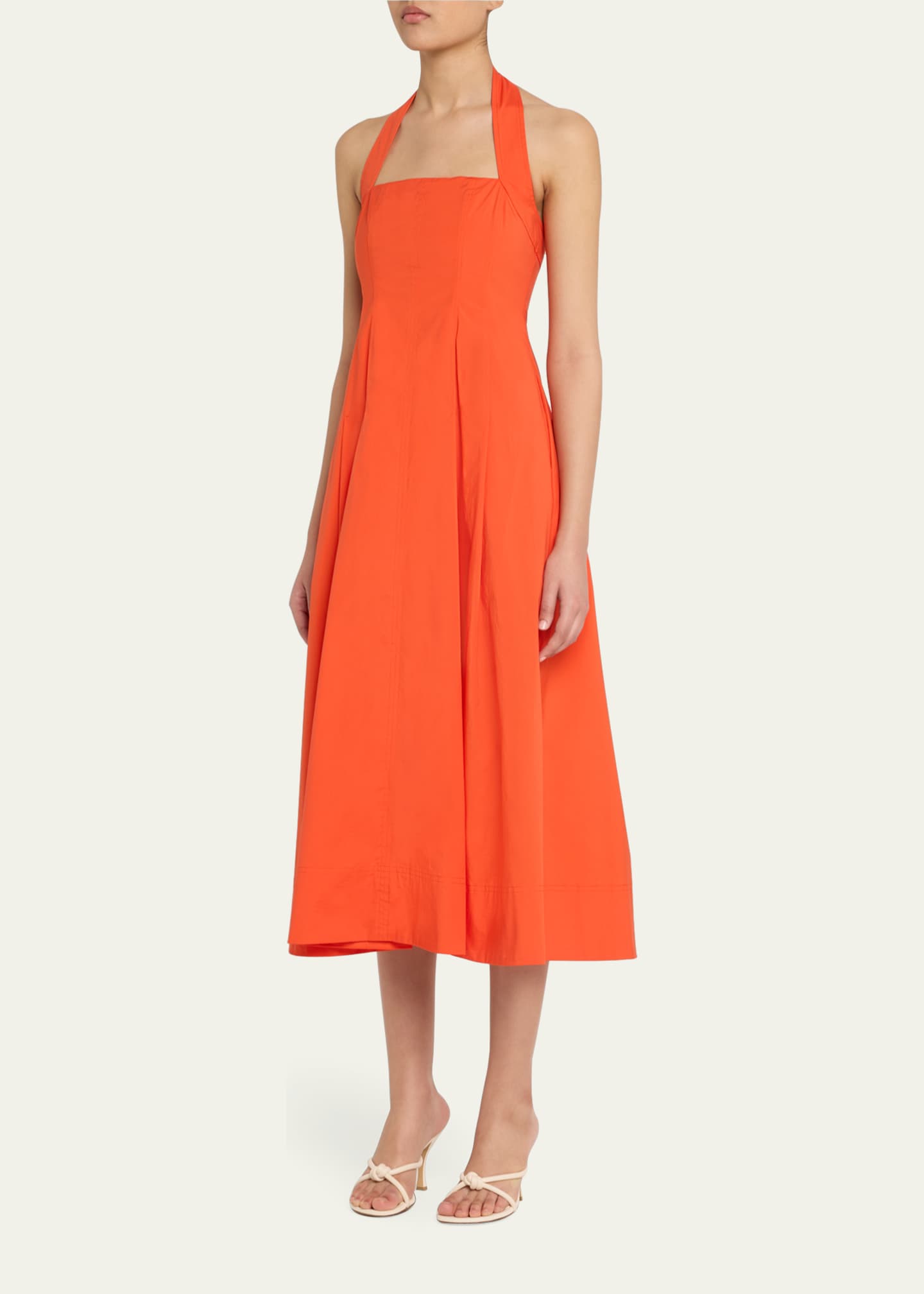 A.L.C. Natalie Halter Midi Dress Image 4 of 5