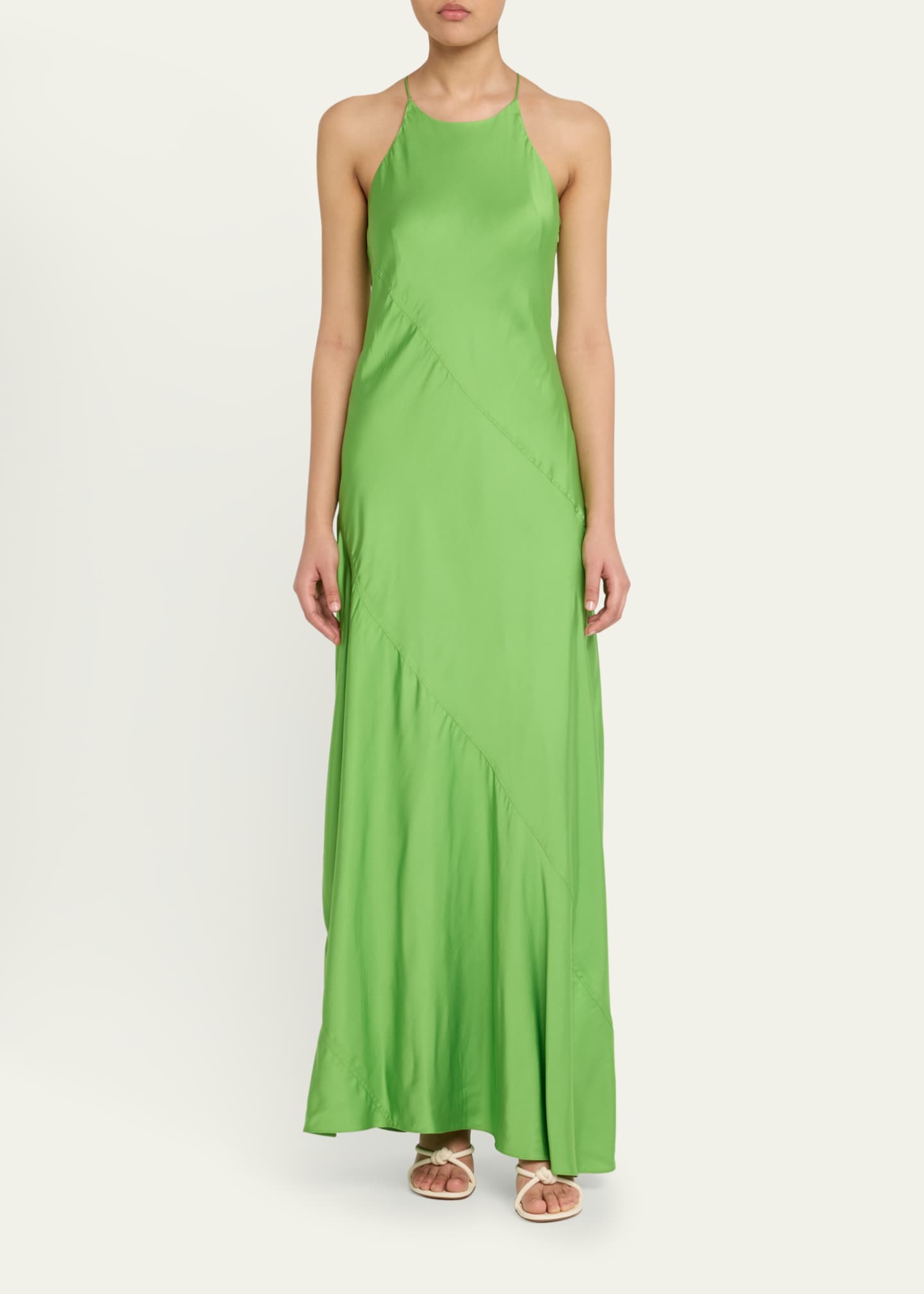 A.L.C. Sybil Satin Dress Image 2 of 5