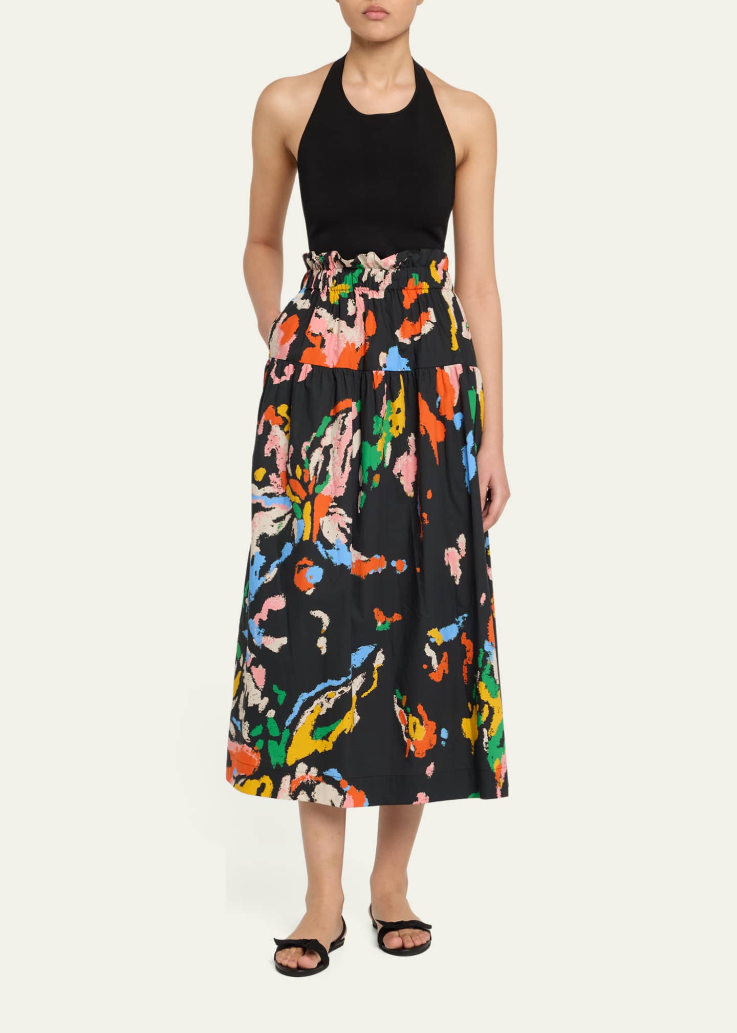 A.L.C. Jayden A-Line Maxi Skirt Image 2 of 4
