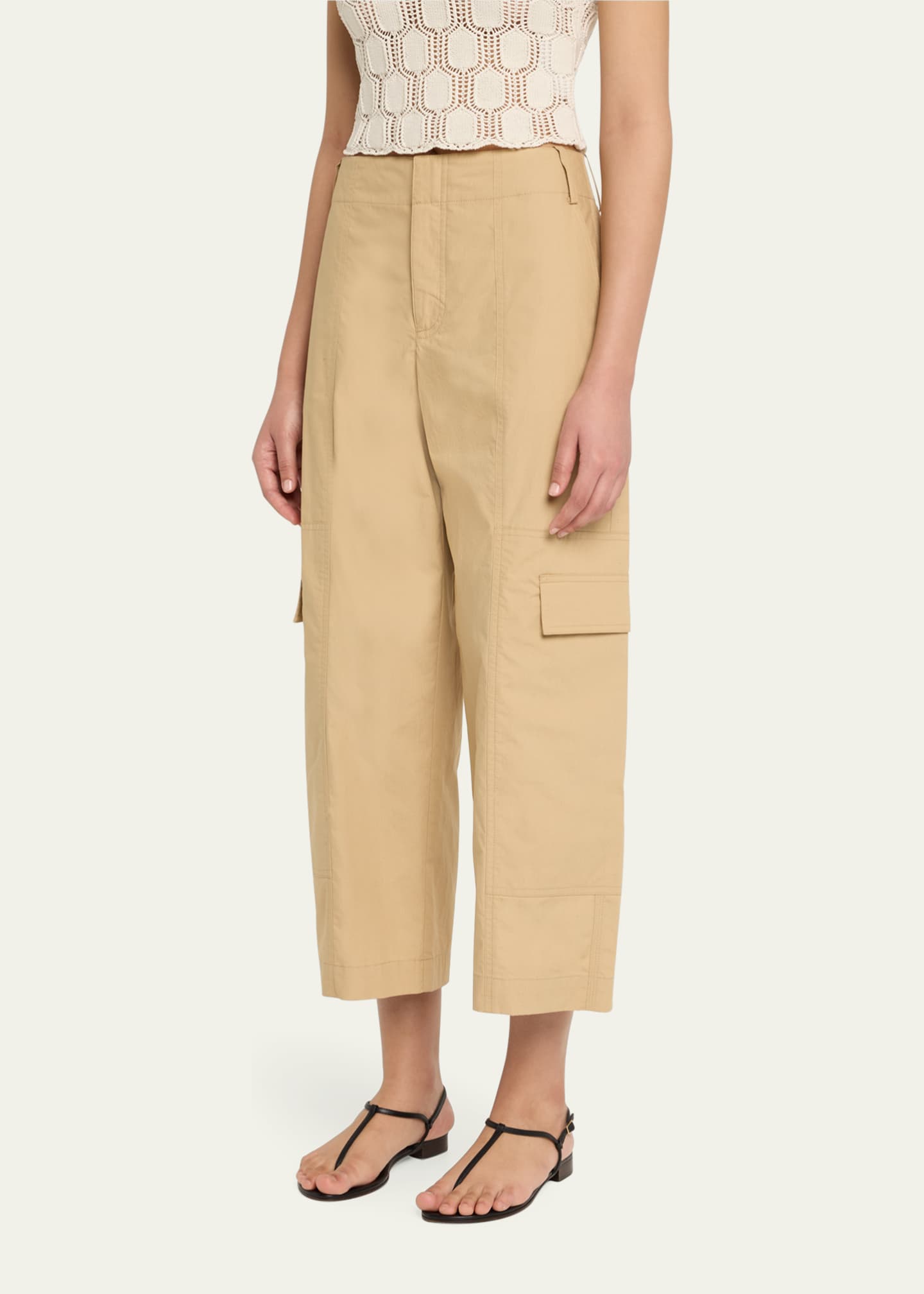 A.L.C. Jonny Cropped Cargo Pants Image 4 of 5