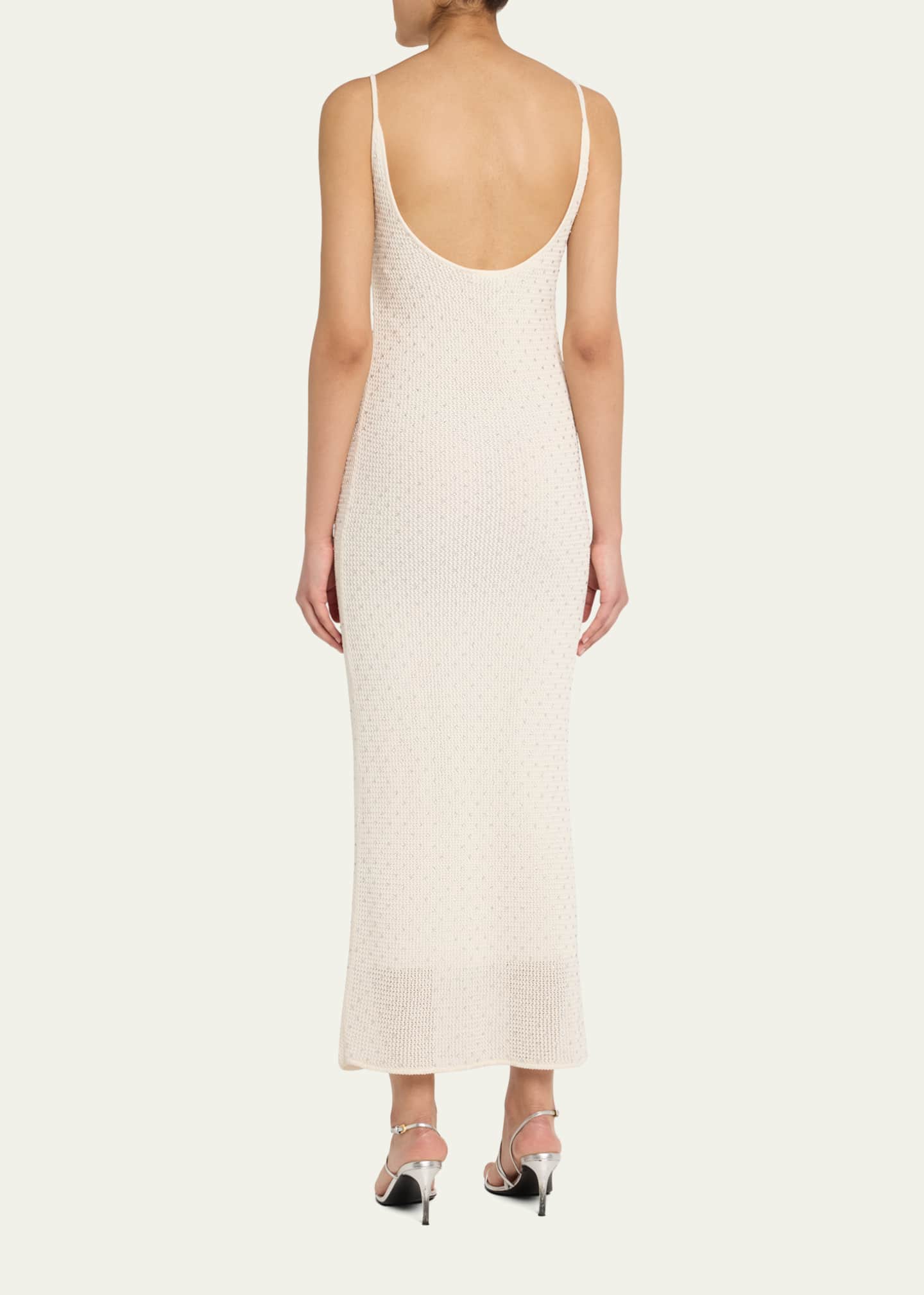 Lyra Embellished Midi Dress - Thumbnail 3