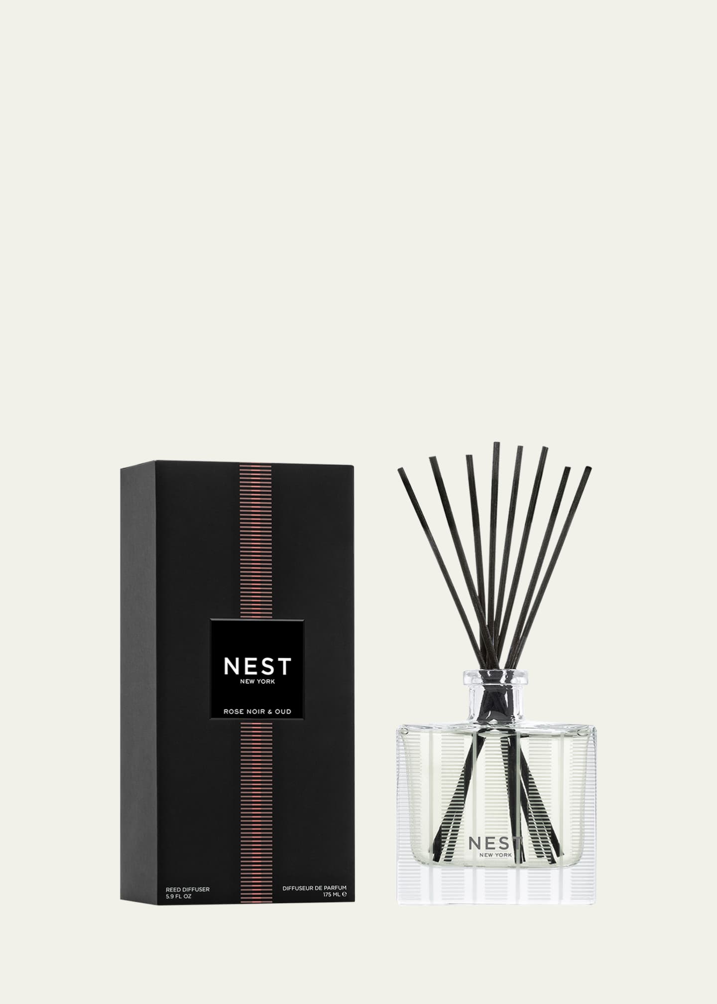 NEST New York Rose Noir Oud Reed Diffuser, 5.9 oz. Image 2 of 2