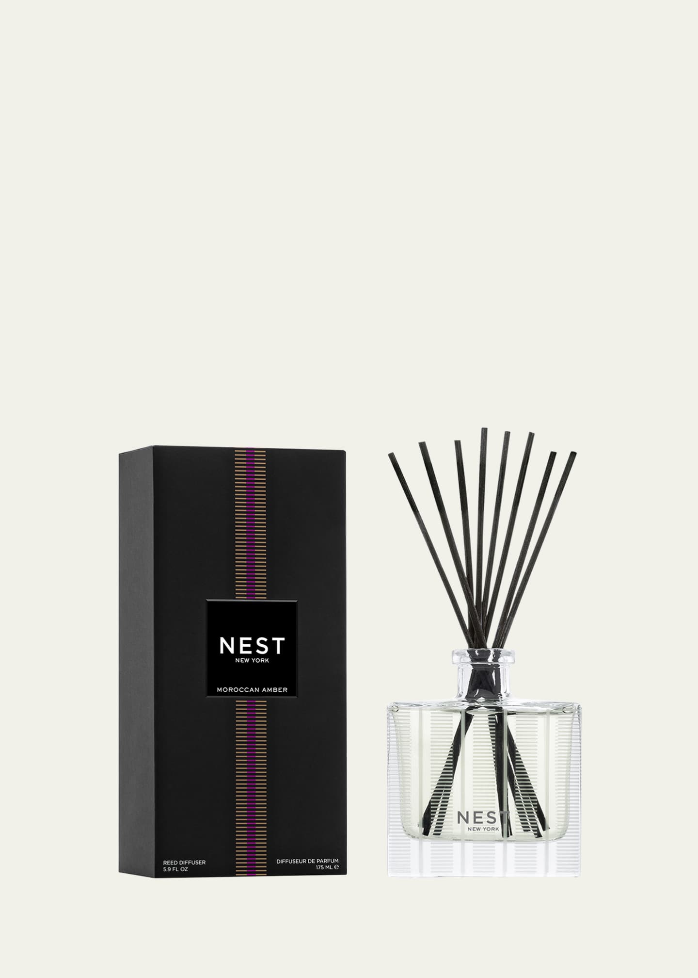 NEST New York Moroccan Amber Reed Diffuser, 5.9 oz. Image 2 of 2