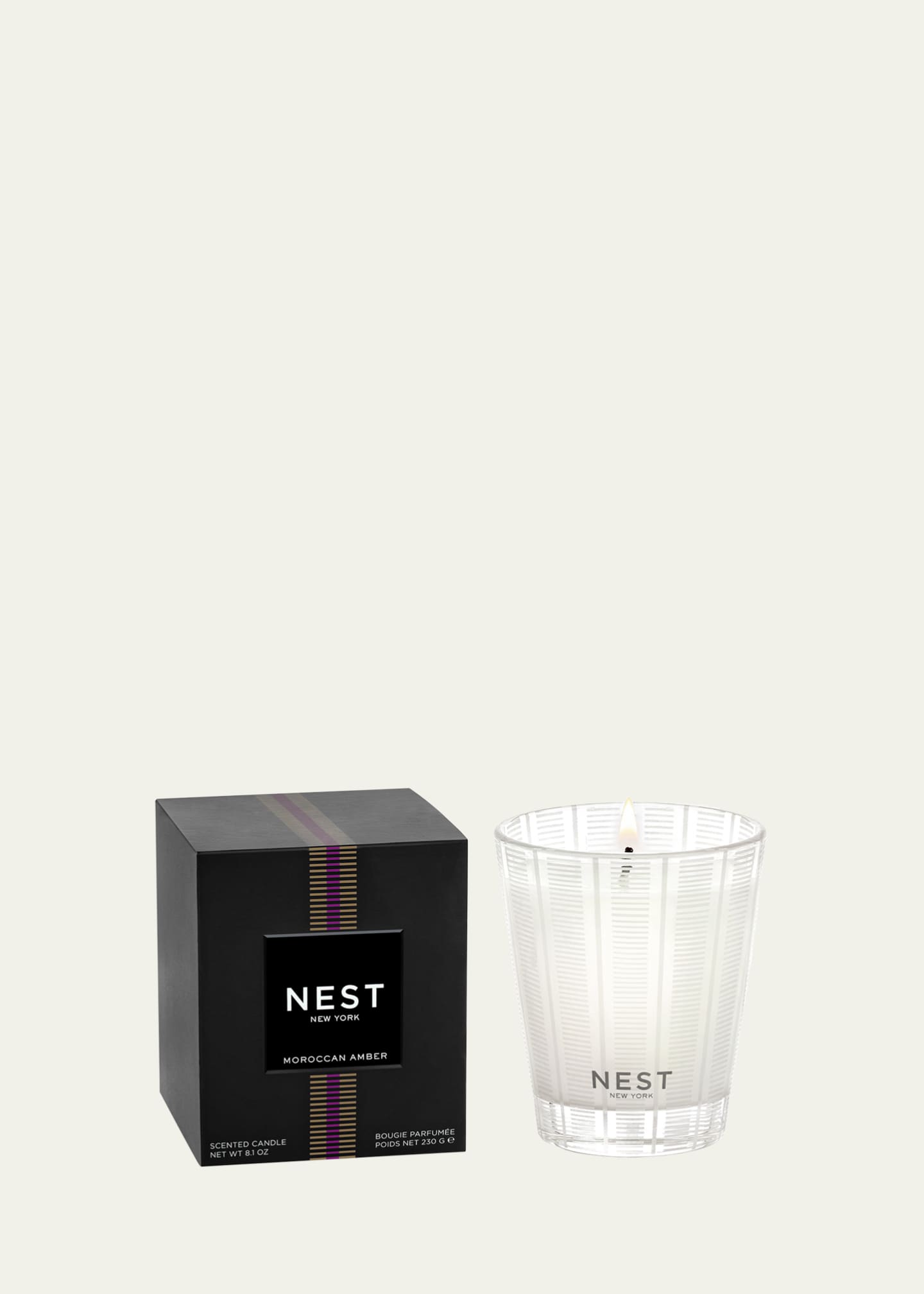 NEST New York Moroccan Amber Classic Candle, 8.1 oz. Image 2 of 2
