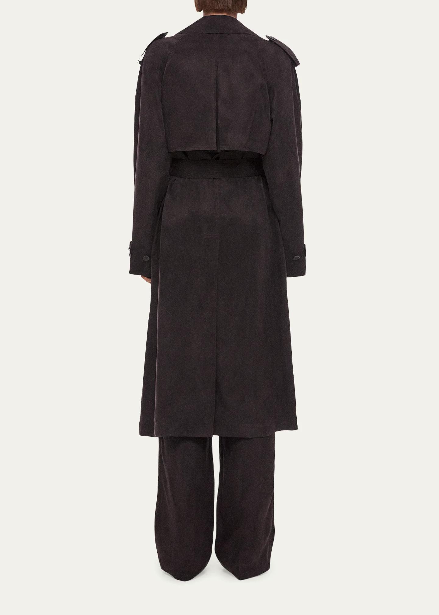 Helmut Lang Fluid Trench Coat - Bergdorf Goodman