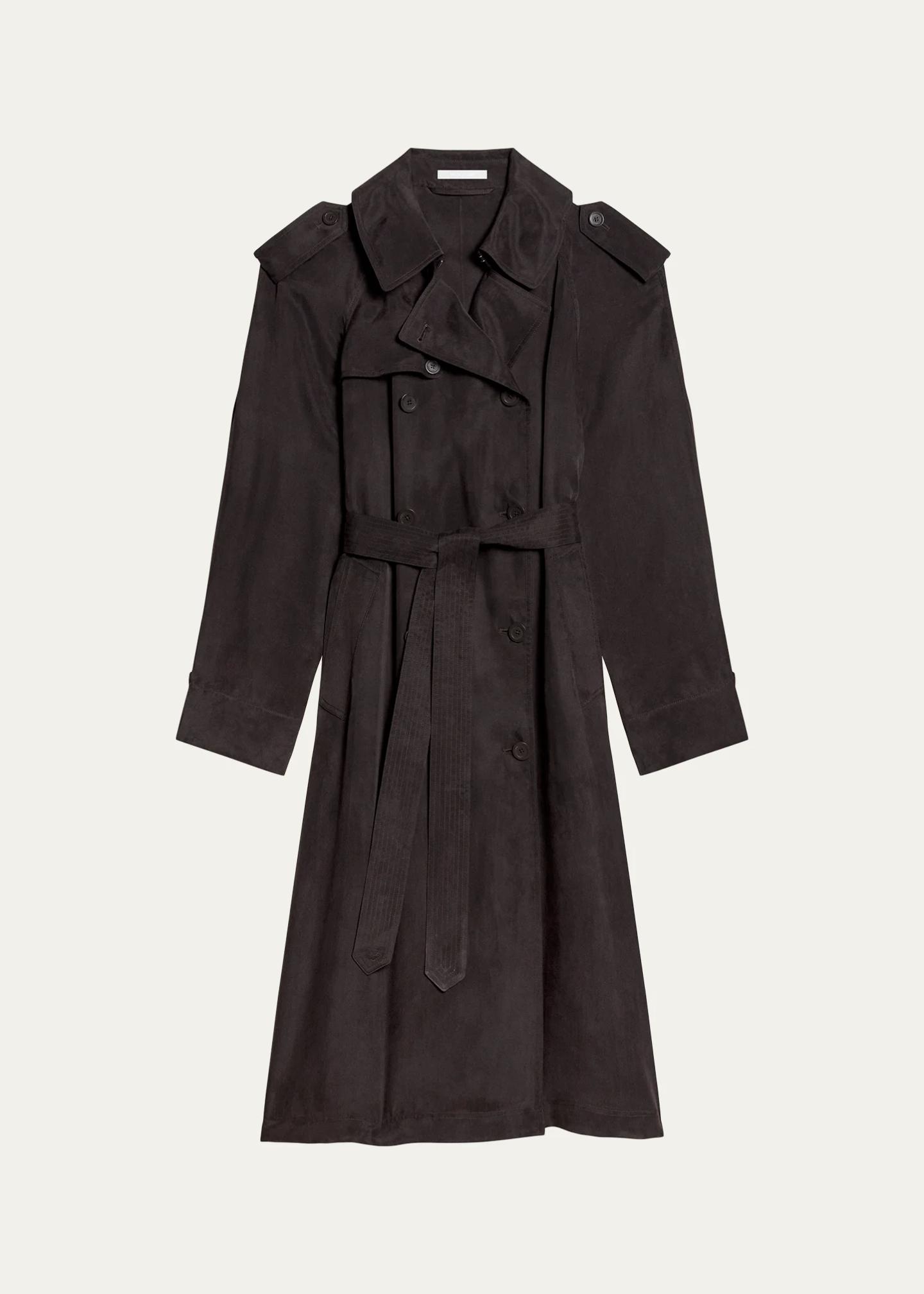 Helmut Lang Fluid Trench Coat - Bergdorf Goodman