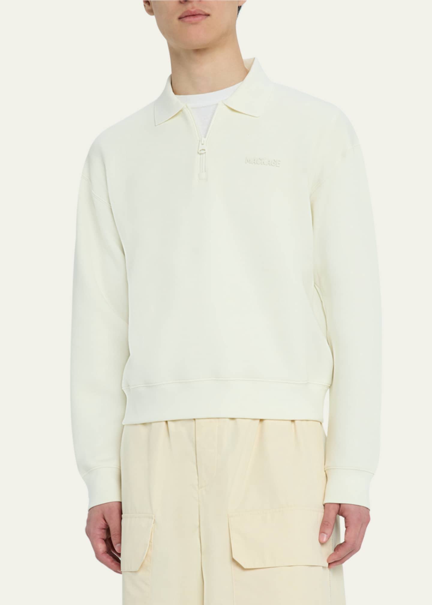 Mackage Men's Felix Quarter-Zip Sweater Image 4 of 5