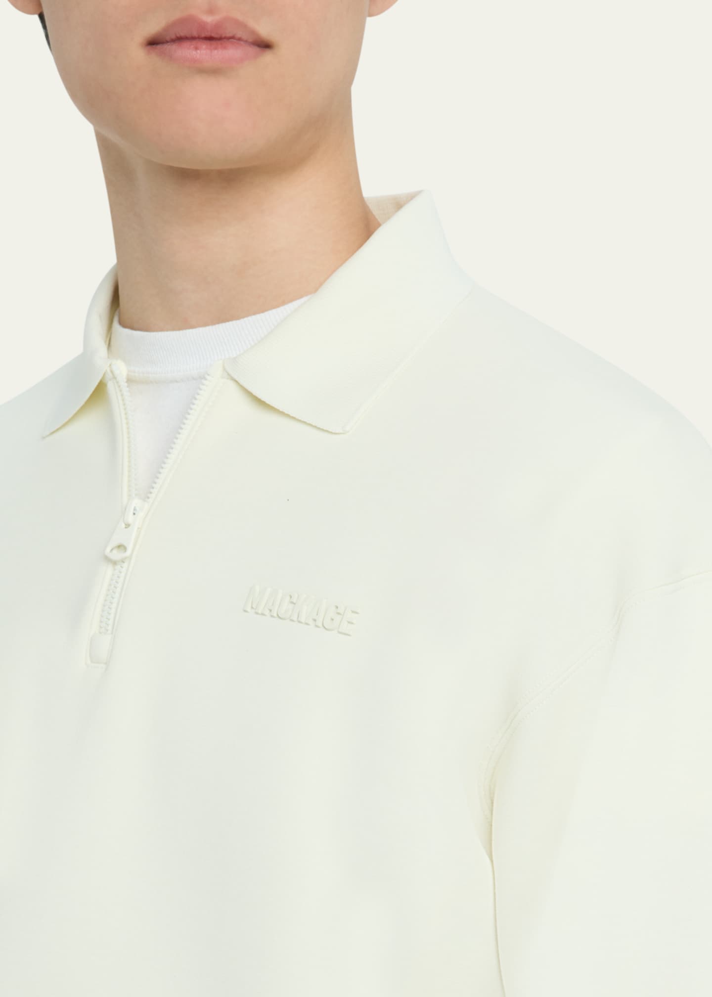 Mackage Men's Felix Quarter-Zip Sweater Image 5 of 5