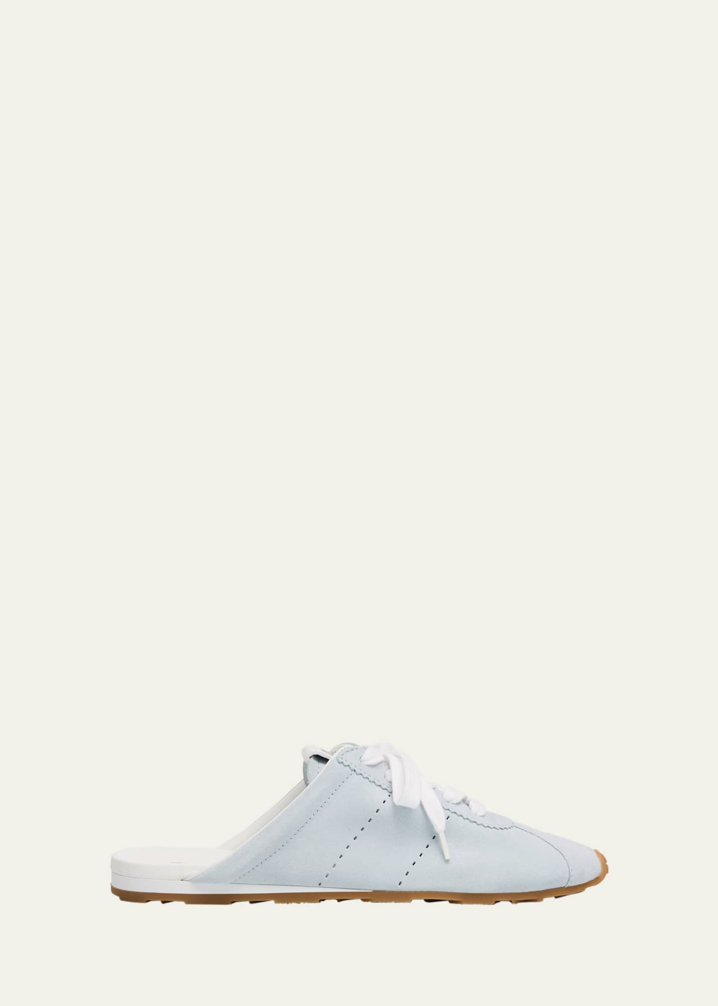 Miu Miu Suede Sneaker Mules Image 1 of 6