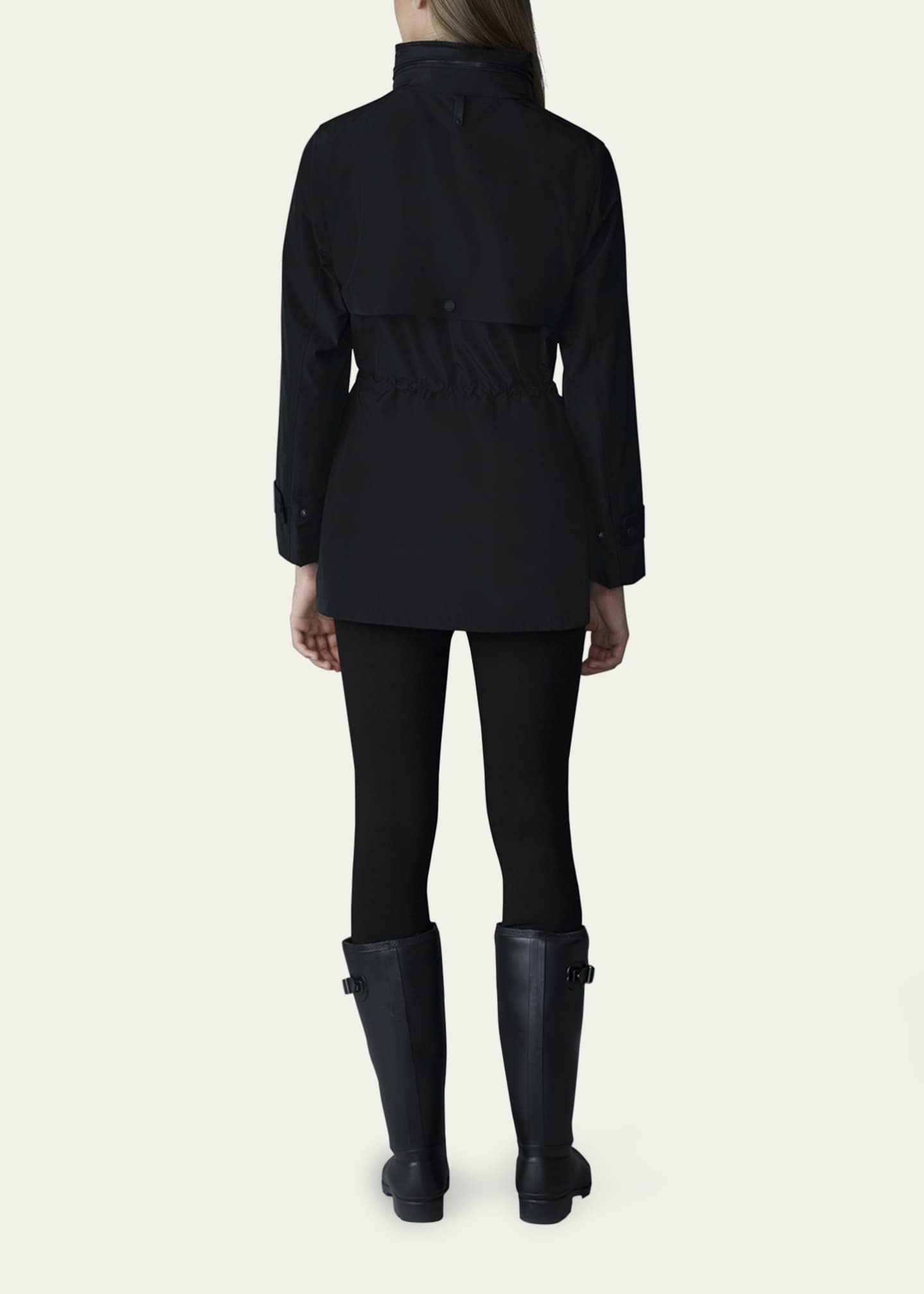 Mackage Keryn Mid-Length Rain Jacket Image 3 of 5