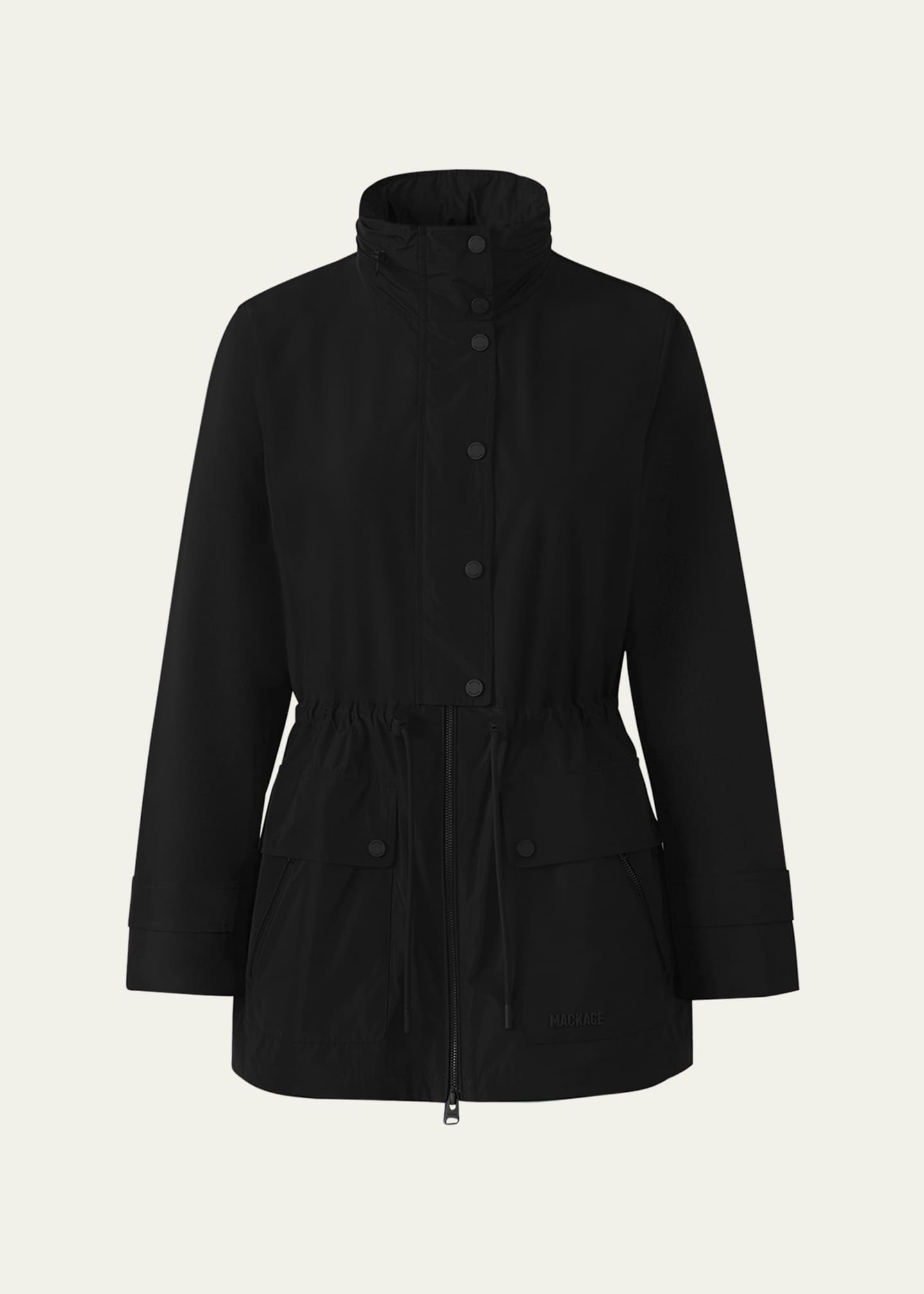 Mackage Keryn Mid-Length Rain Jacket Image 1 of 5