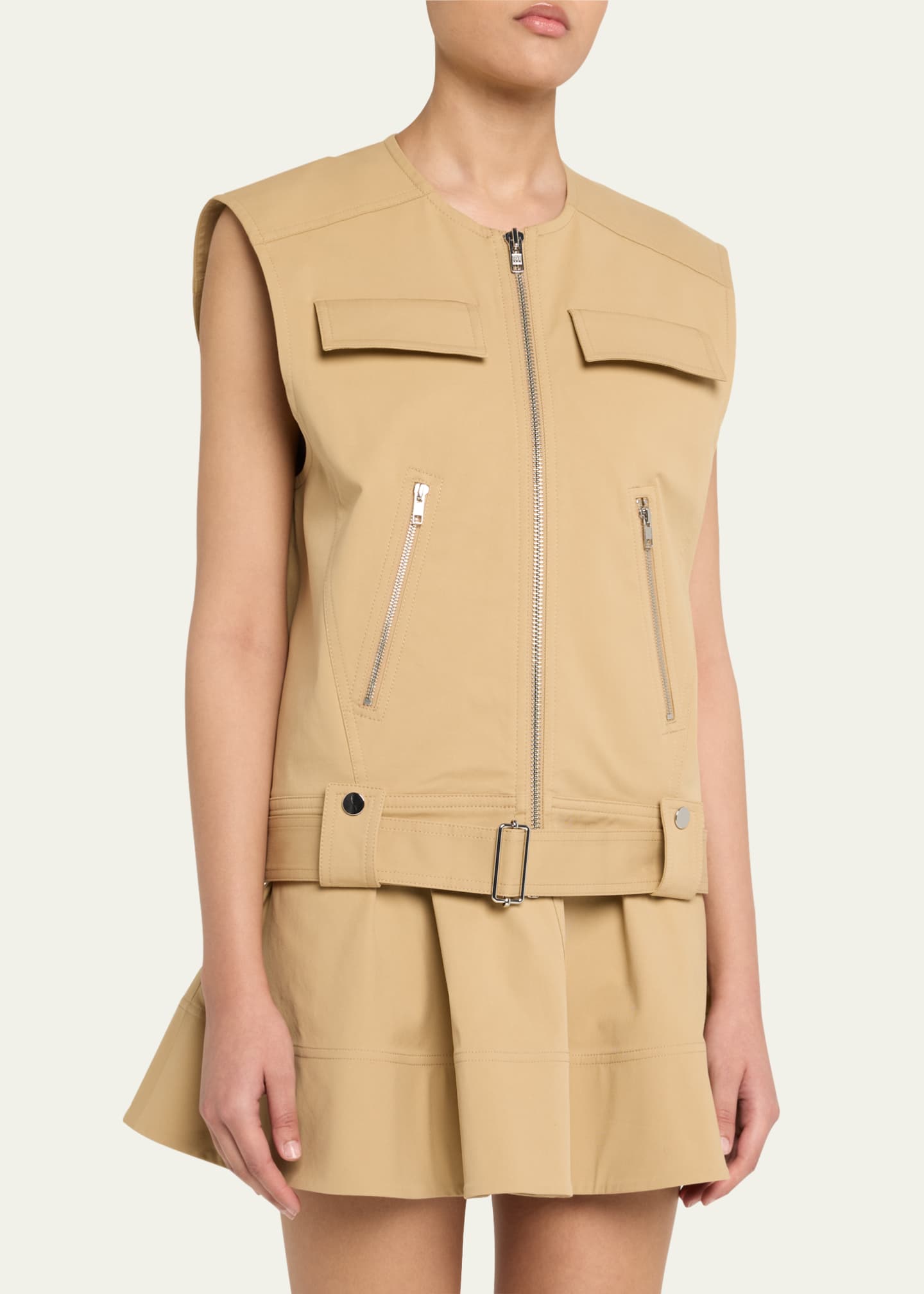 A.L.C. Cal Sleeveless Utility Jacket Image 4 of 5