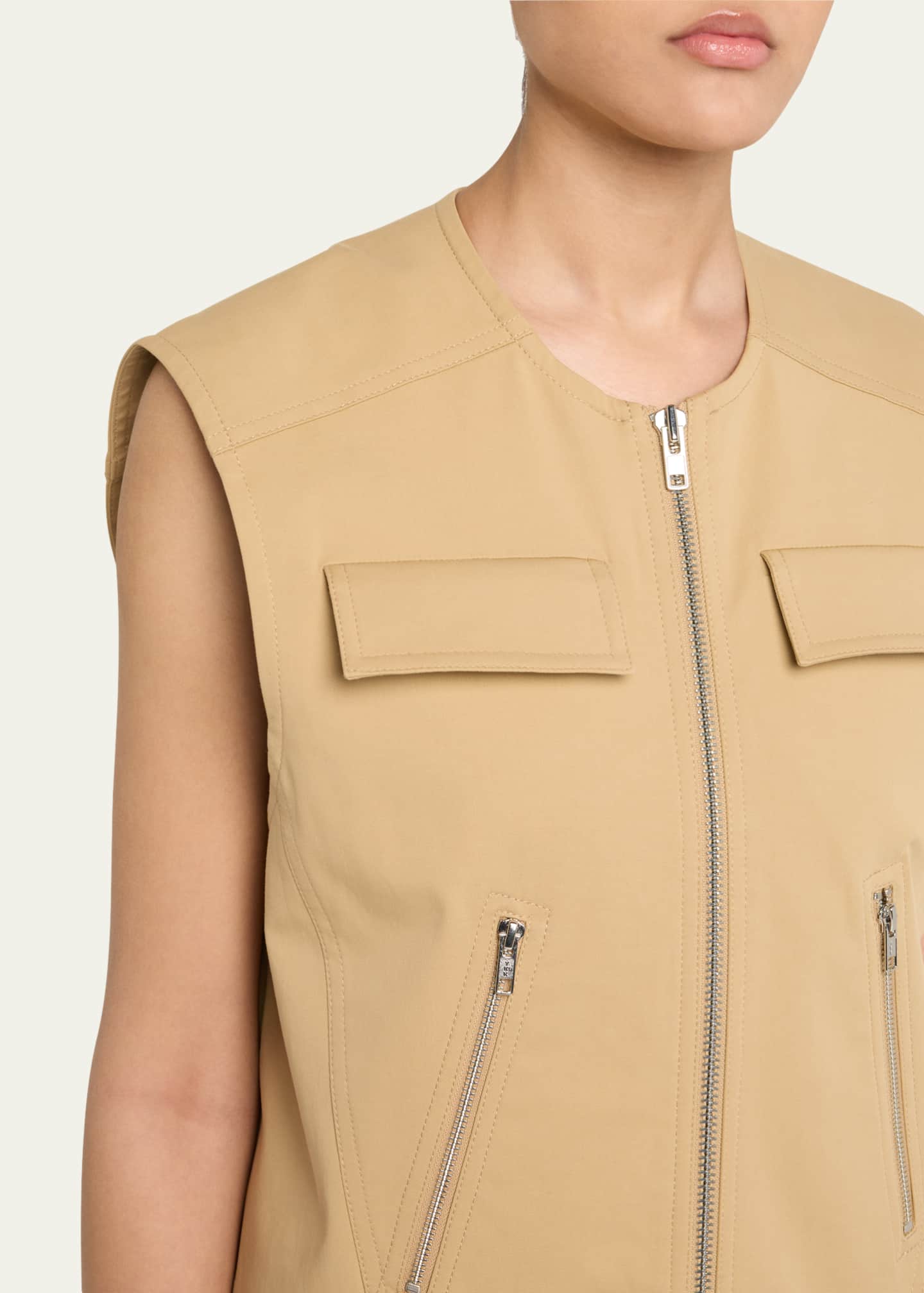 A.L.C. Cal Sleeveless Utility Jacket Image 5 of 5