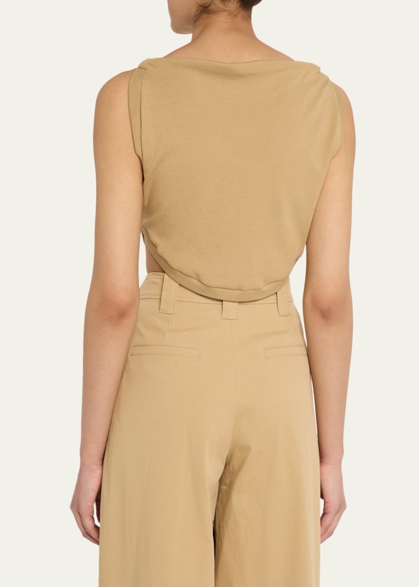 A.L.C. Mae Cropped High-Neck Top Image 3 of 5