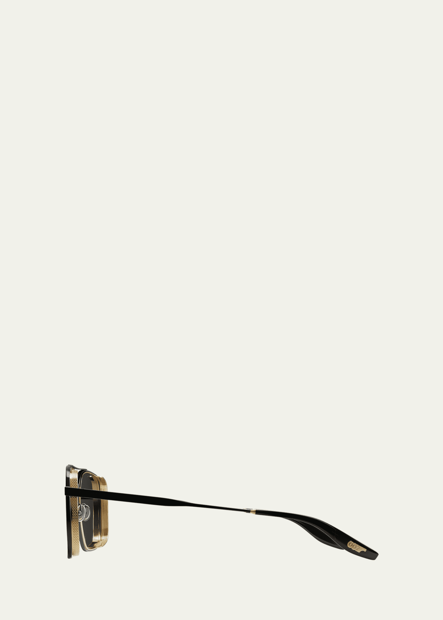 Barton Perreira Men's Scaramanga 007 Titanium Aviator Sunglasses Image 3 of 3