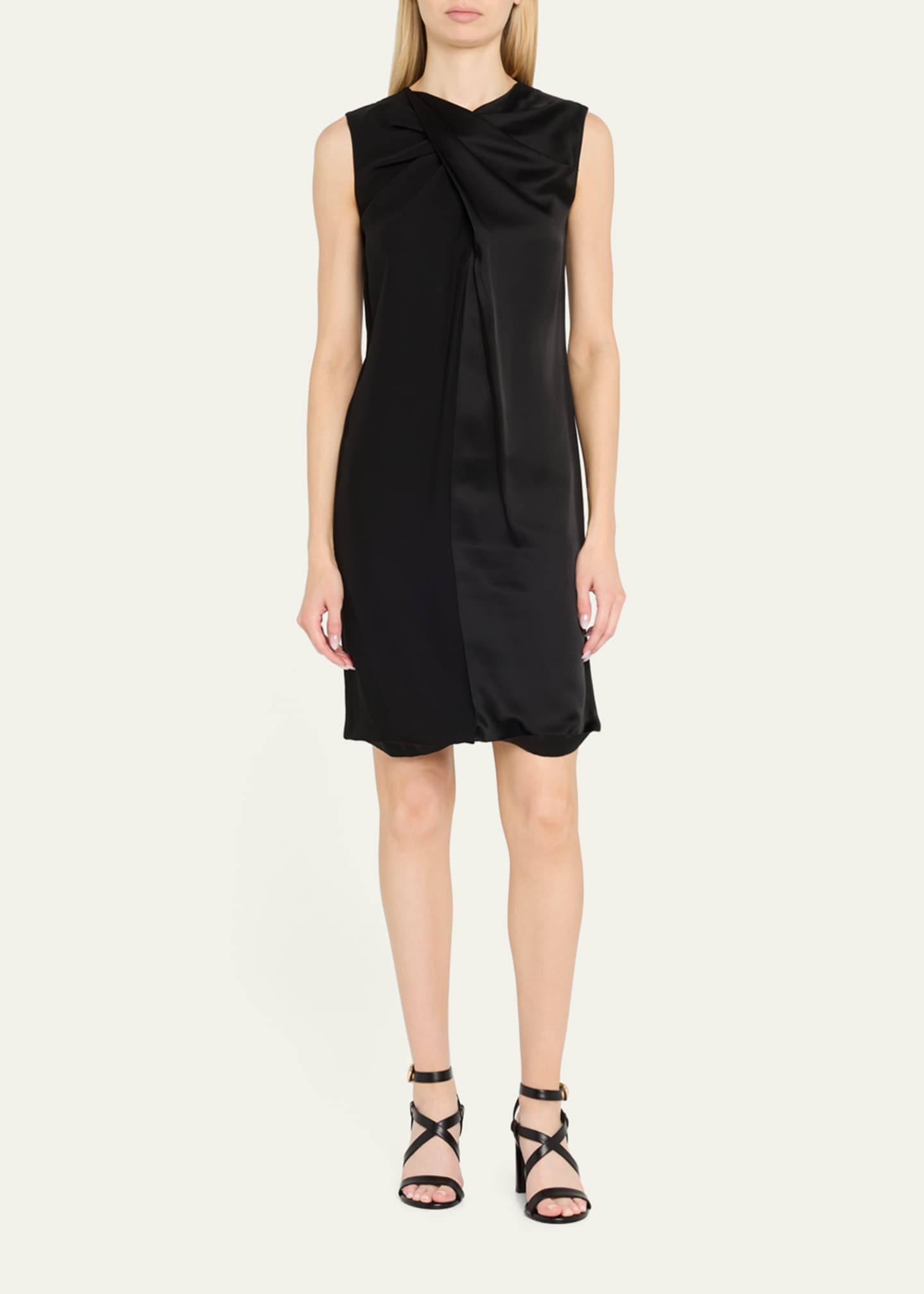 Stuart Weitzman Maven Leather Buckle Strappy Sandals Image 3 of 6
