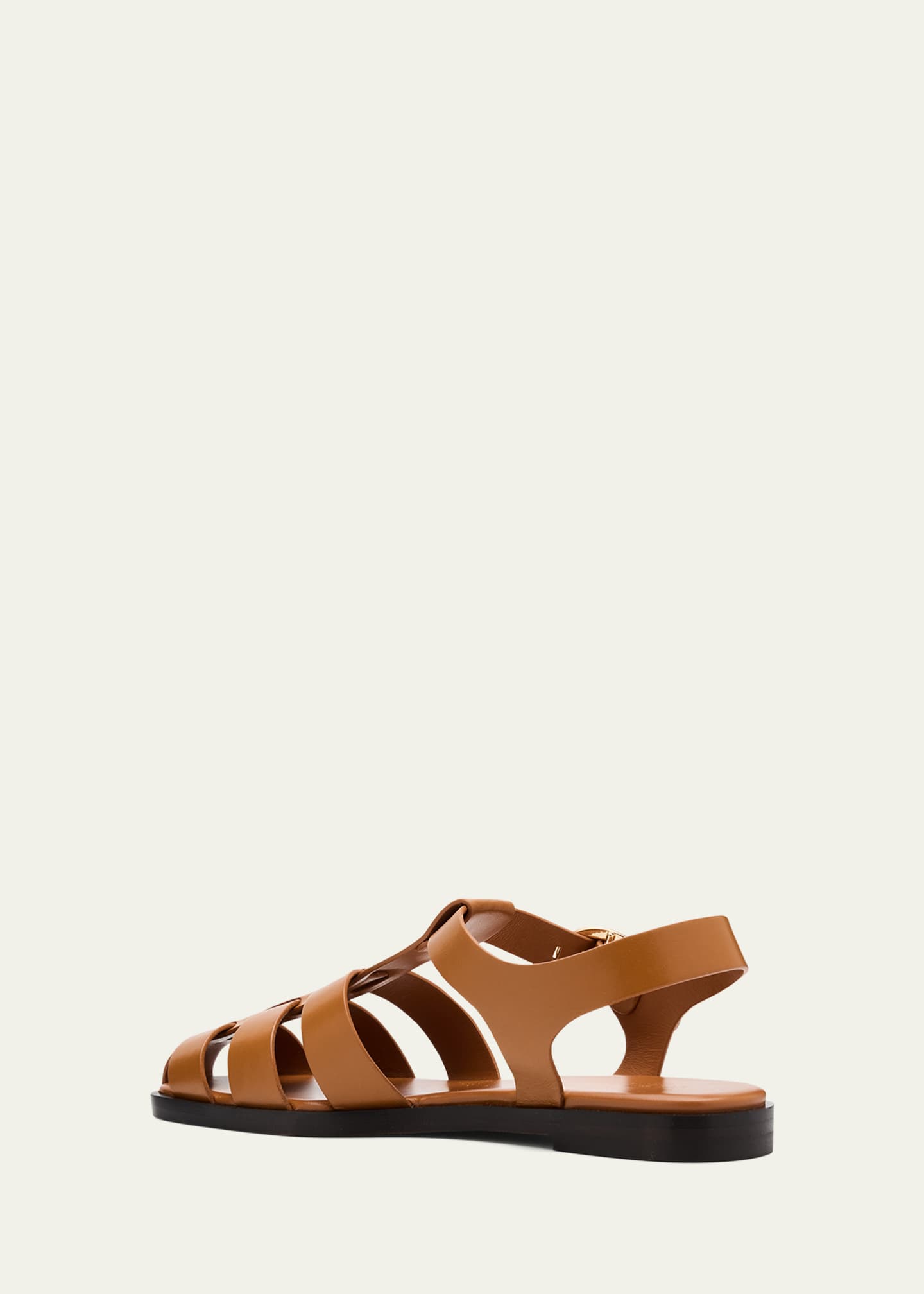 Stuart Weitzman Villa Leather Fisherman Sandals Image 4 of 6