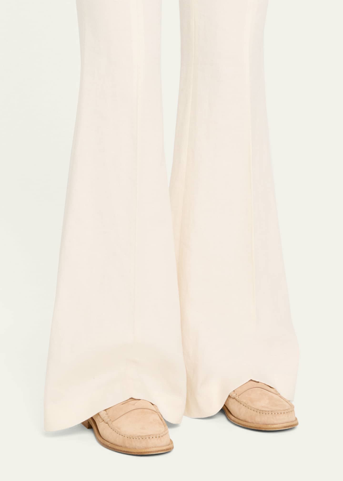 Stuart Weitzman Lottie Suede Penny Loafers Image 2 of 6
