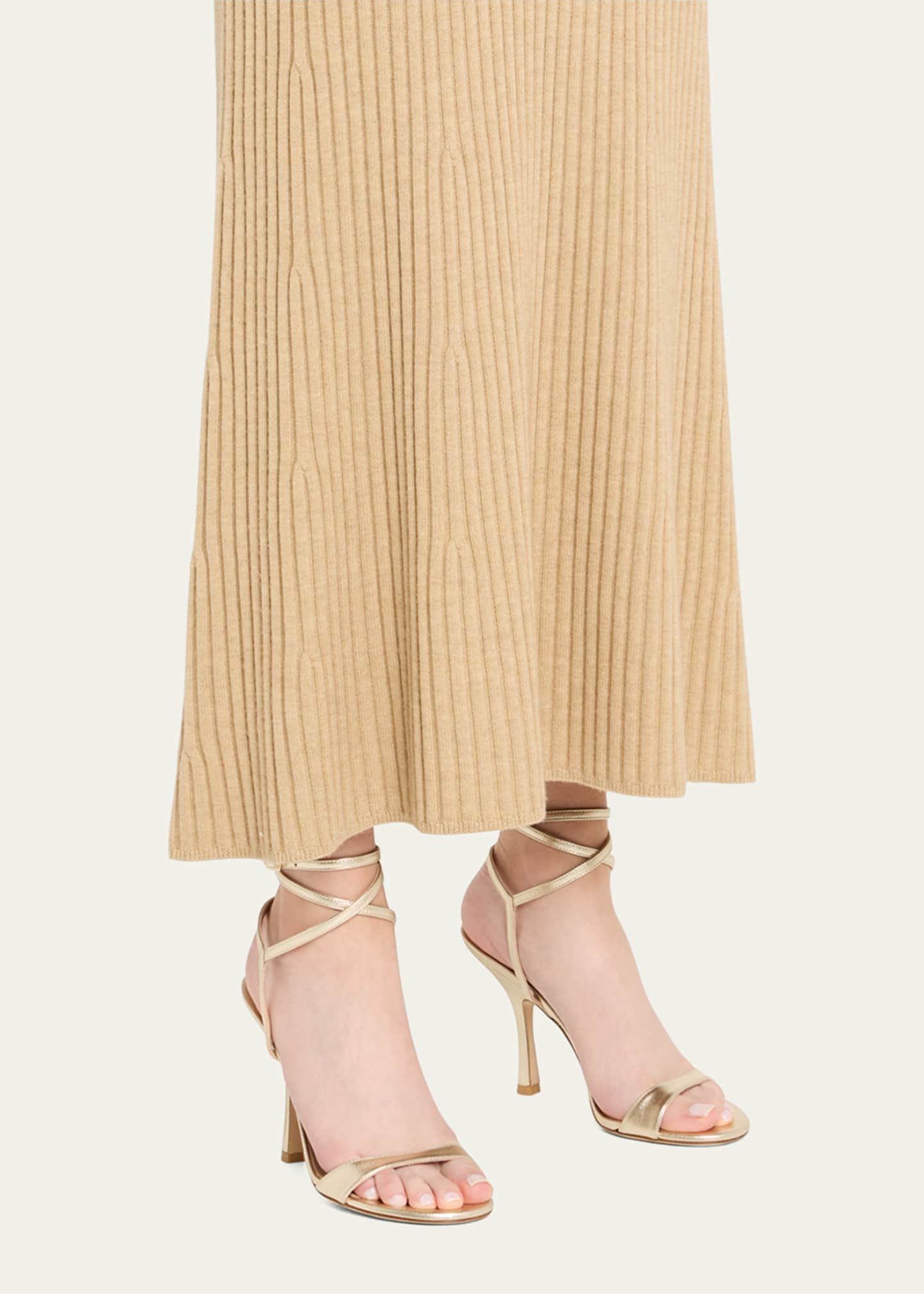 サンダル・ミュール Stuart Weitzman FW25 'Nudist Wrap' sandals (SL468 SLV) STUART WEITZMAN Nudist Wrap patent-leather sandals | NET-A
