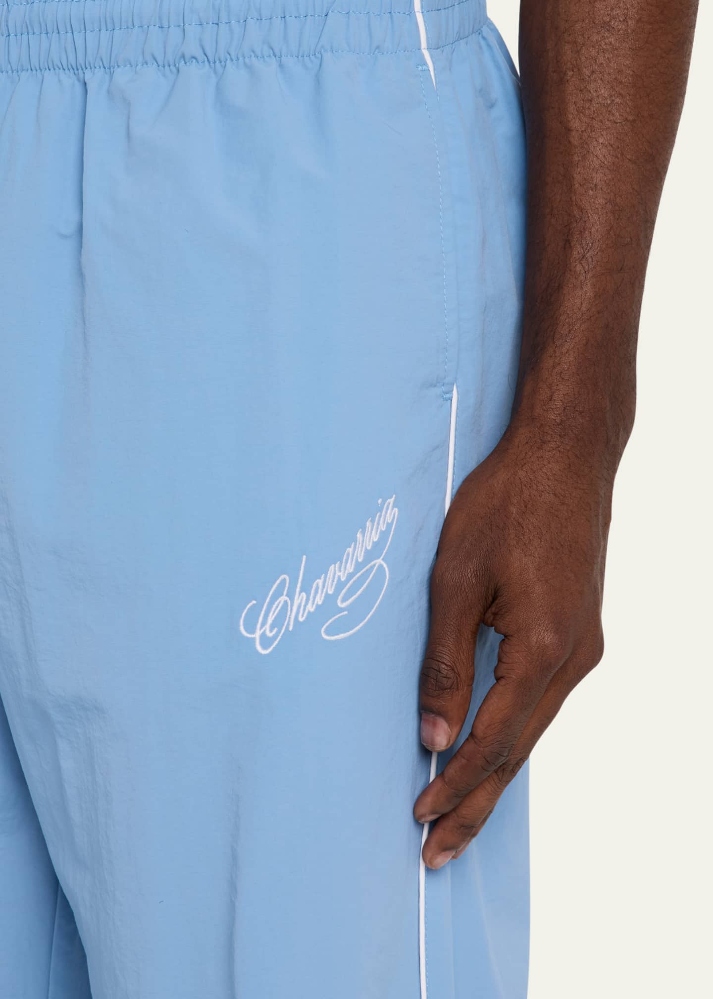 Willy Chavarria Men's Piped Track Pants Image 5 of 5
