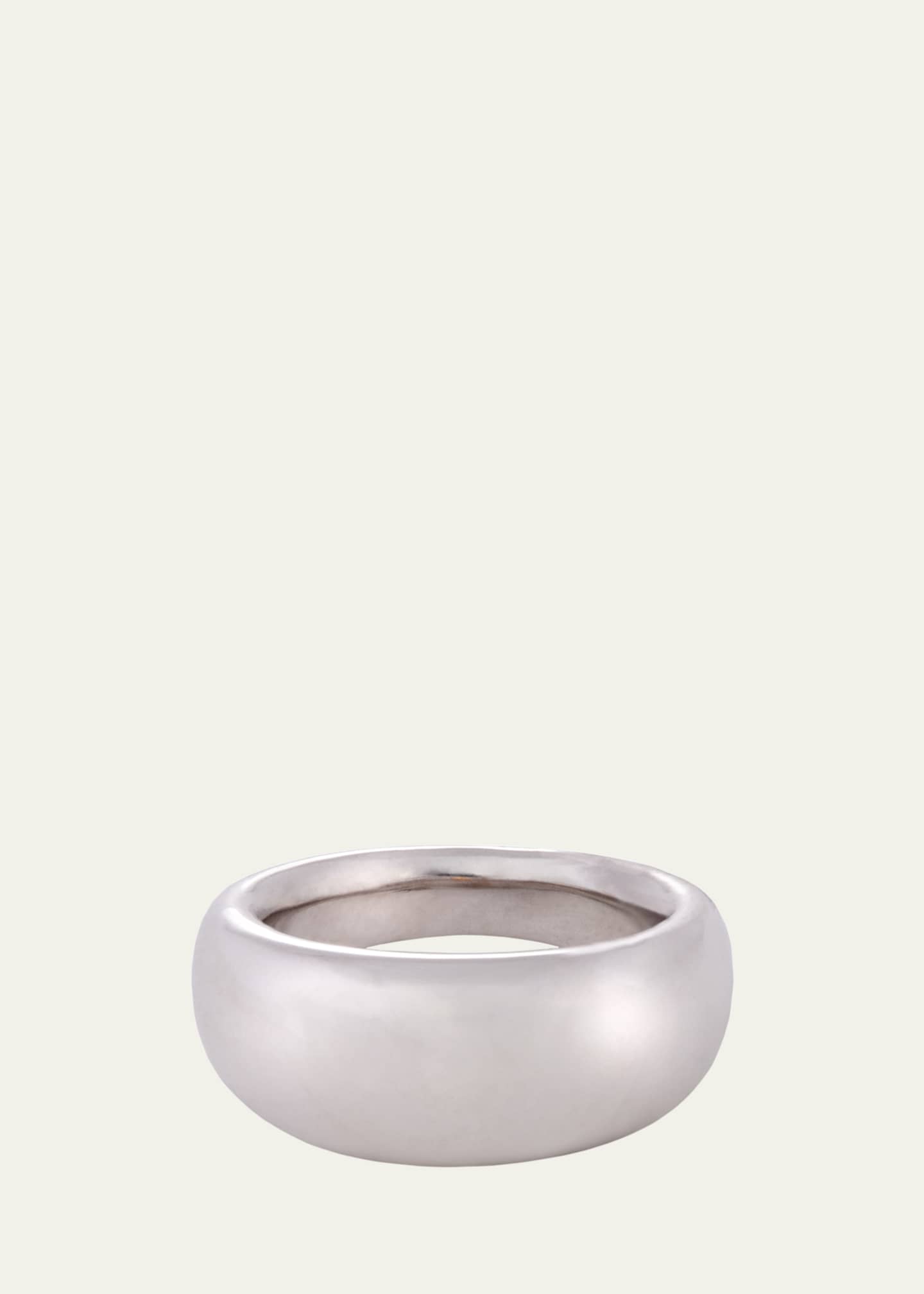 Sidney Garber French Dome Ring, 10mm