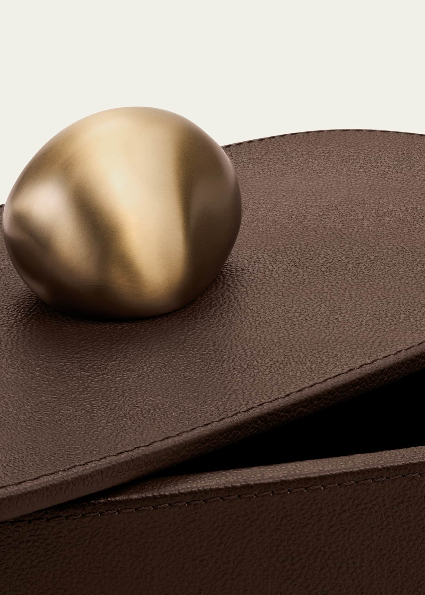 Assouline Pebble Long Leather Trinket Box Image 4 of 4