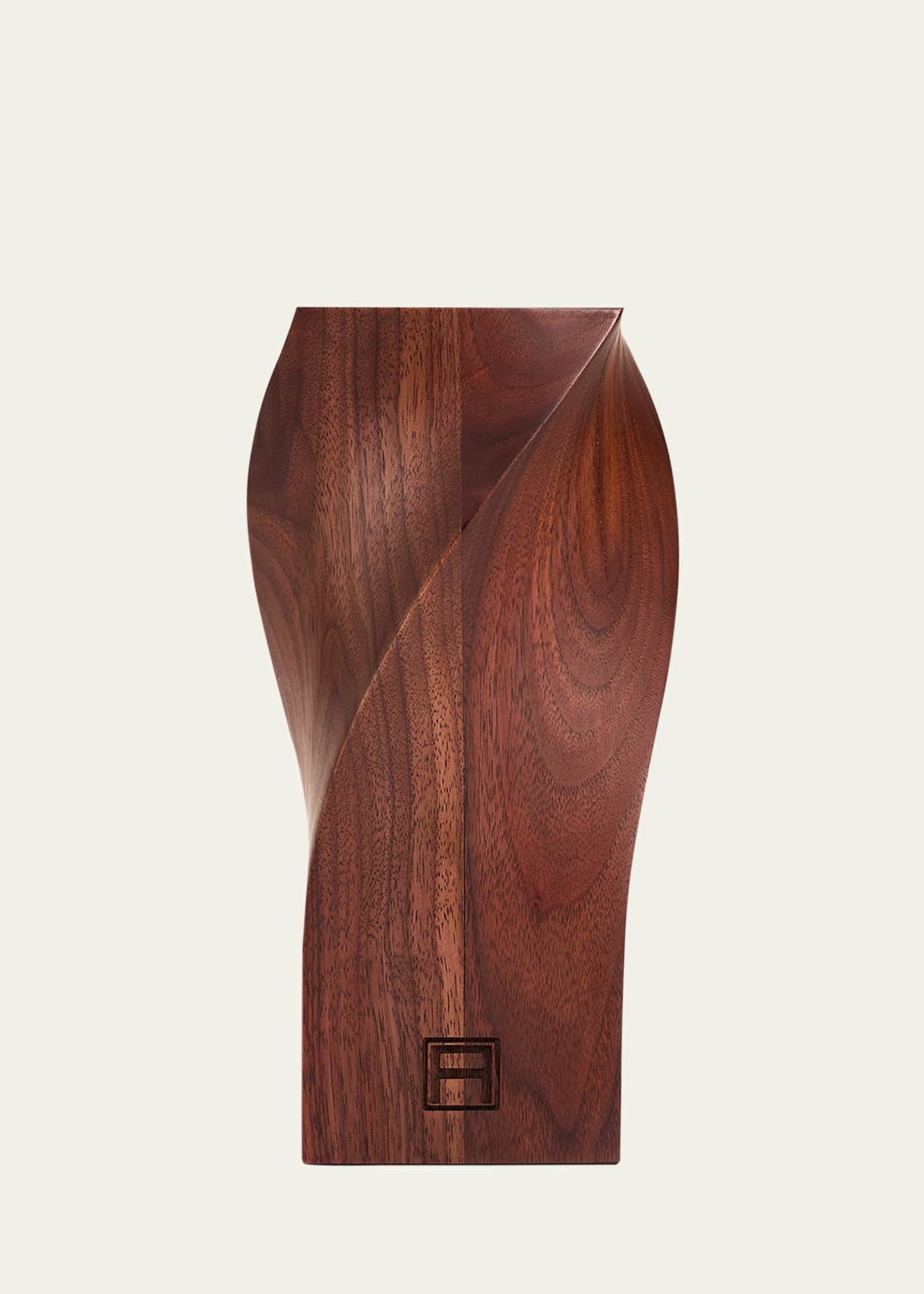 Assouline Twist Walnut Bookend Image 1 of 4