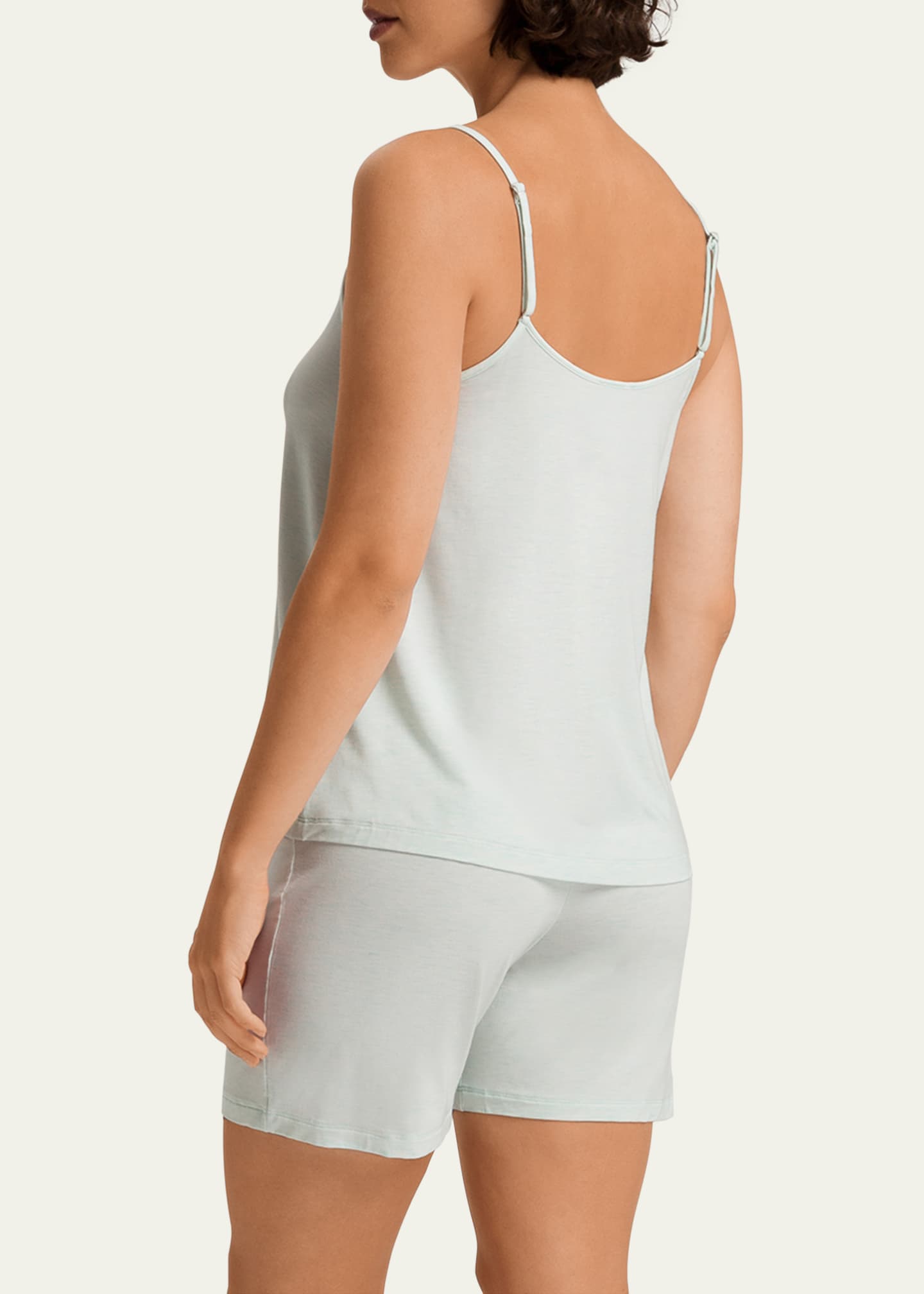 Hanro Natural Elegance Viscose Melange Pajama Set Image 3 of 4