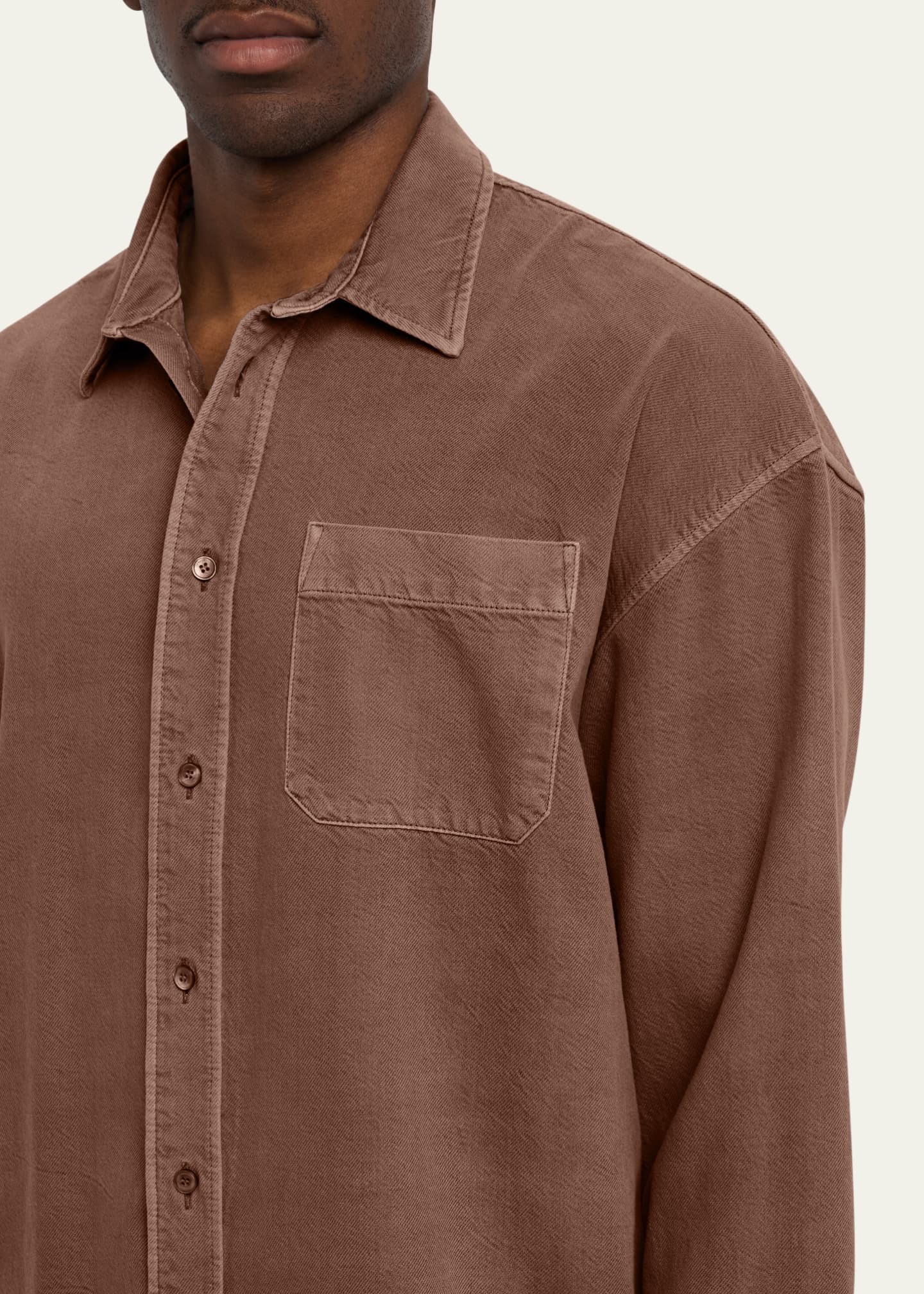 FRAME Men's Button Down Modern Shirt Image 5 of 5