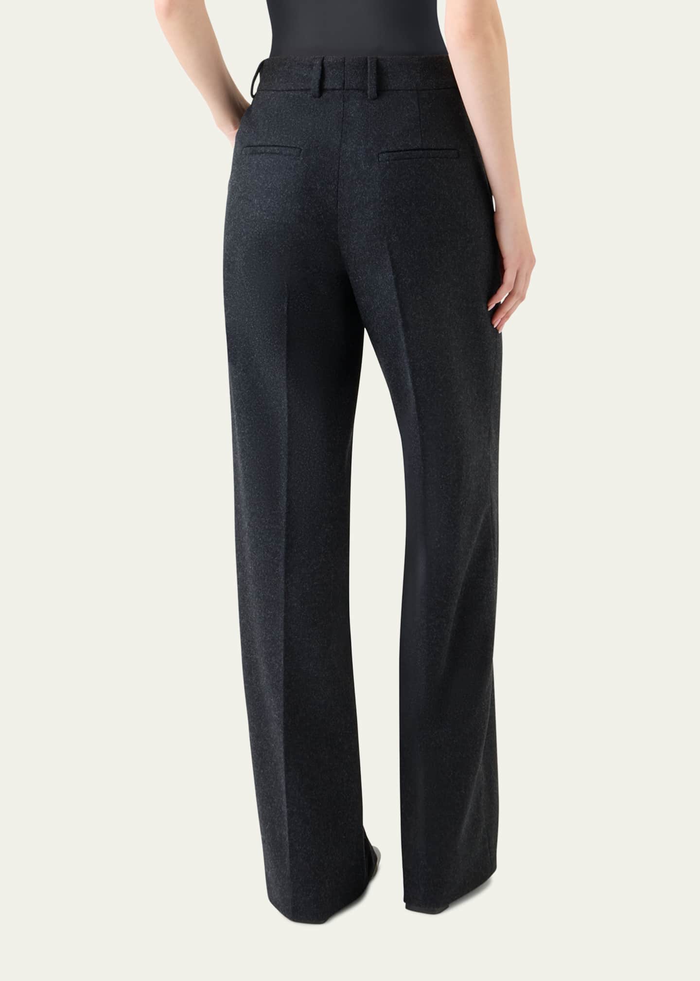 Akris punto Signature Jersey Wide-Leg Pants Image 3 of 5