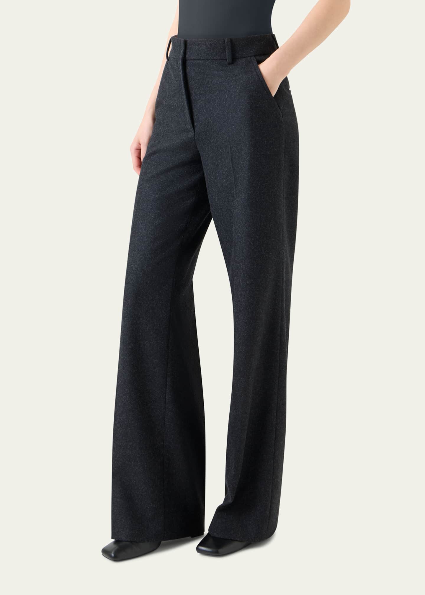 Akris punto Signature Jersey Wide-Leg Pants Image 4 of 5