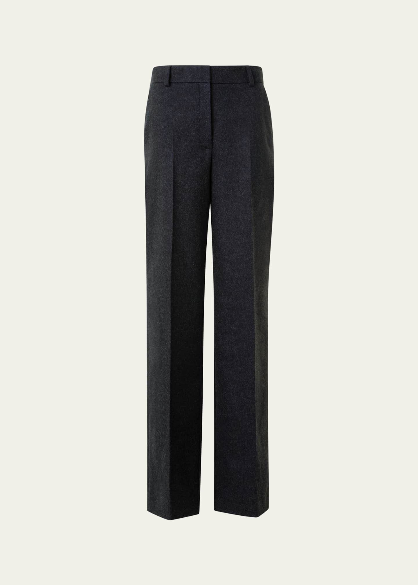 Akris punto Signature Jersey Wide-Leg Pants Image 1 of 5