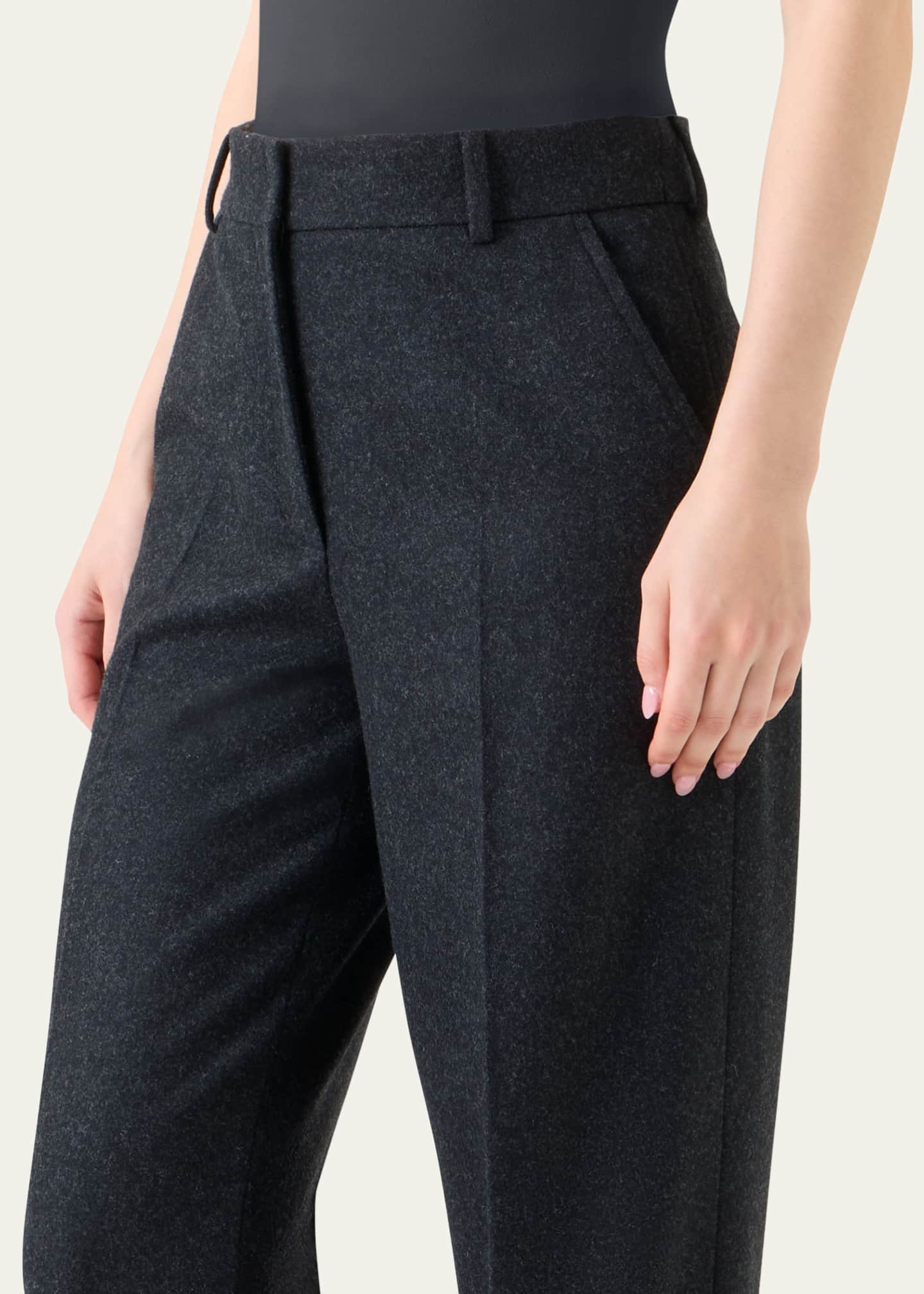 Akris punto Signature Jersey Wide-Leg Pants Image 5 of 5