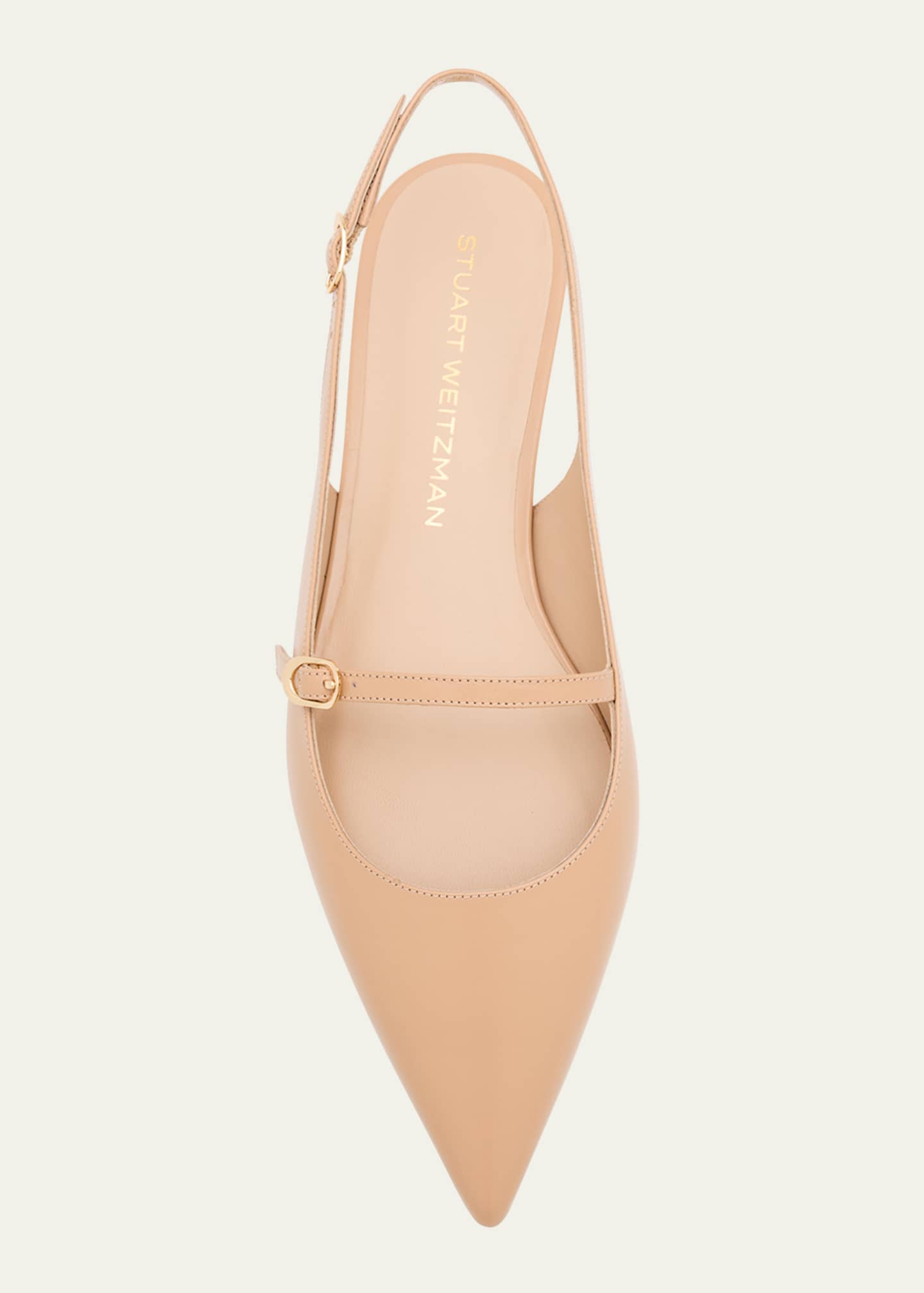 Stuart Weitzman Emilia Mary Jane Slingback Ballerina Flats Image 6 of 6