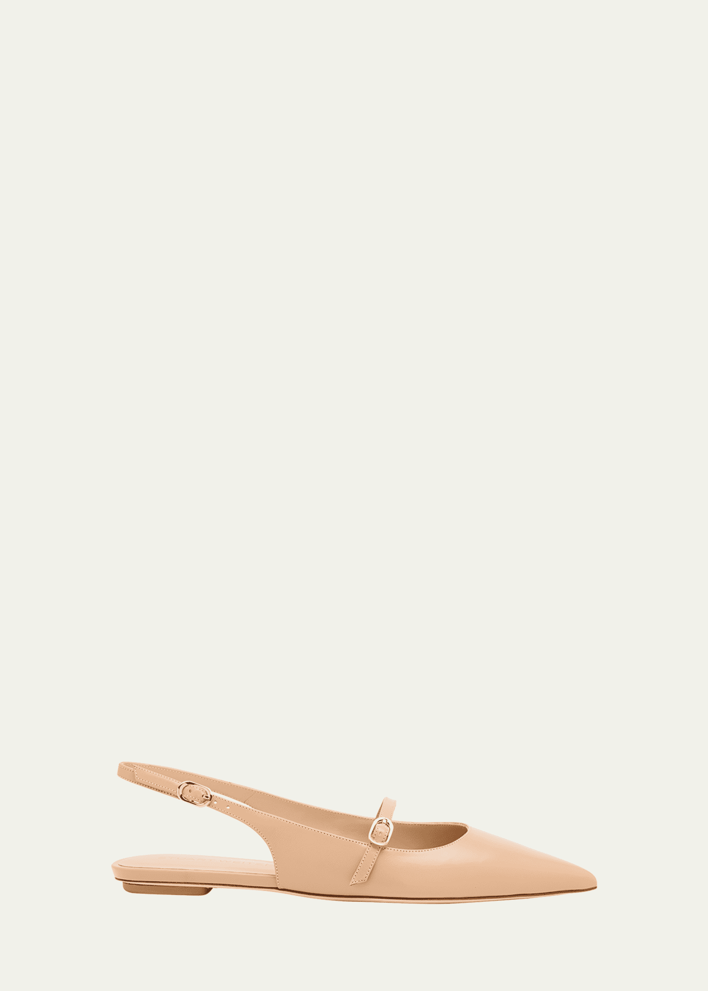 Stuart Weitzman Emilia Mary Jane Slingback Ballerina Flats Image 1 of 6