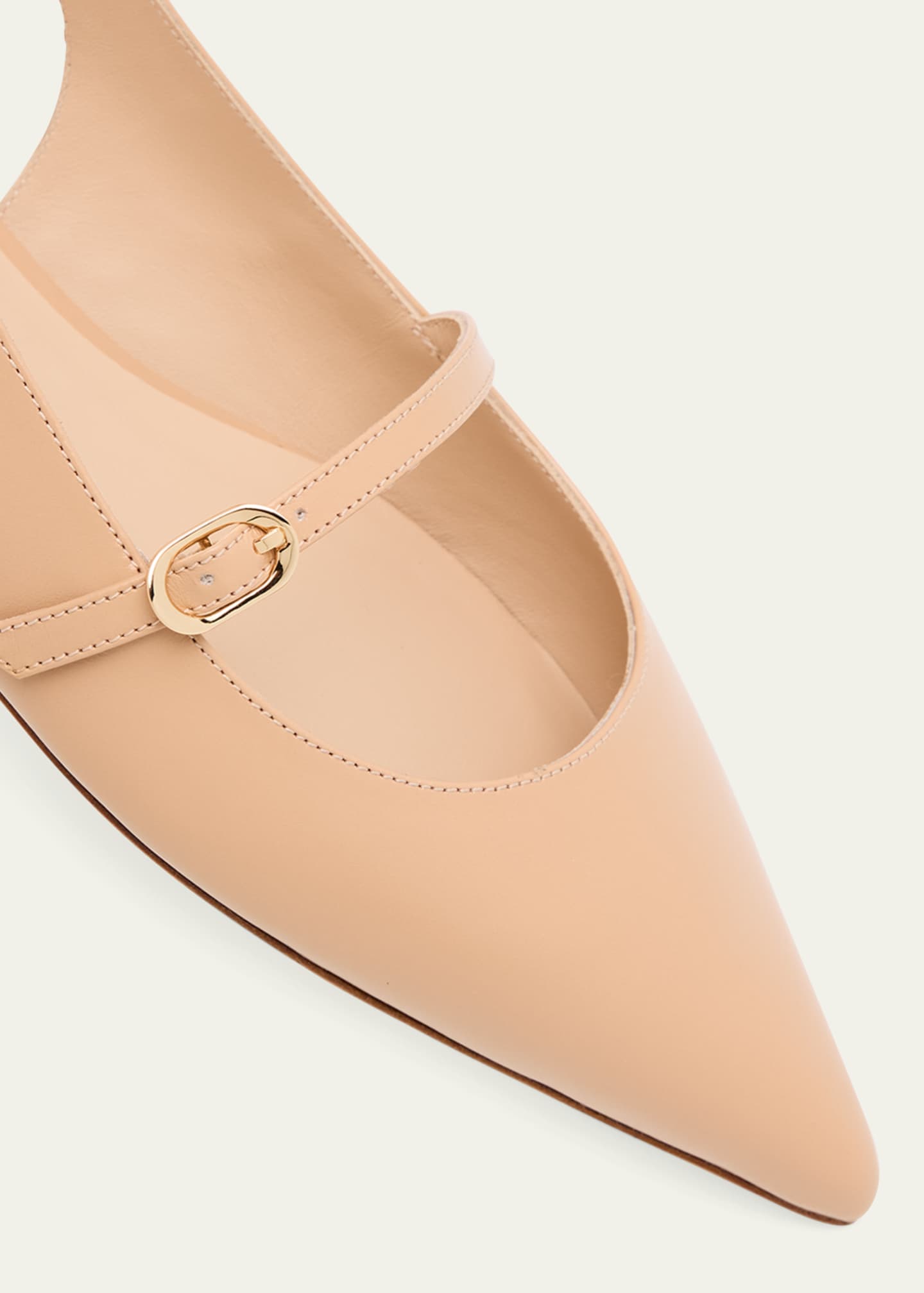 Stuart Weitzman Emilia Mary Jane Slingback Ballerina Flats Image 5 of 6