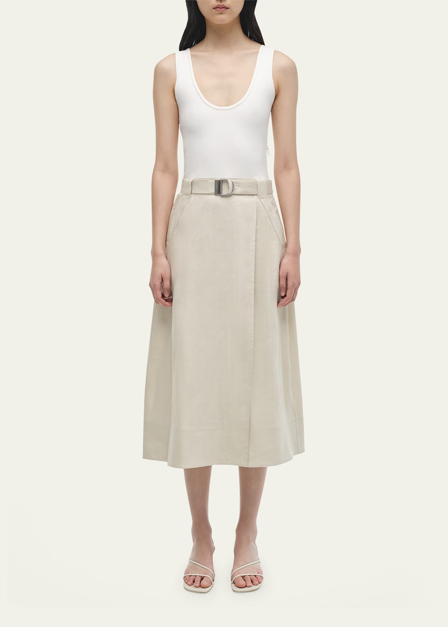SIMKHAI Camden Tank Midi Dress Image 2 of 5