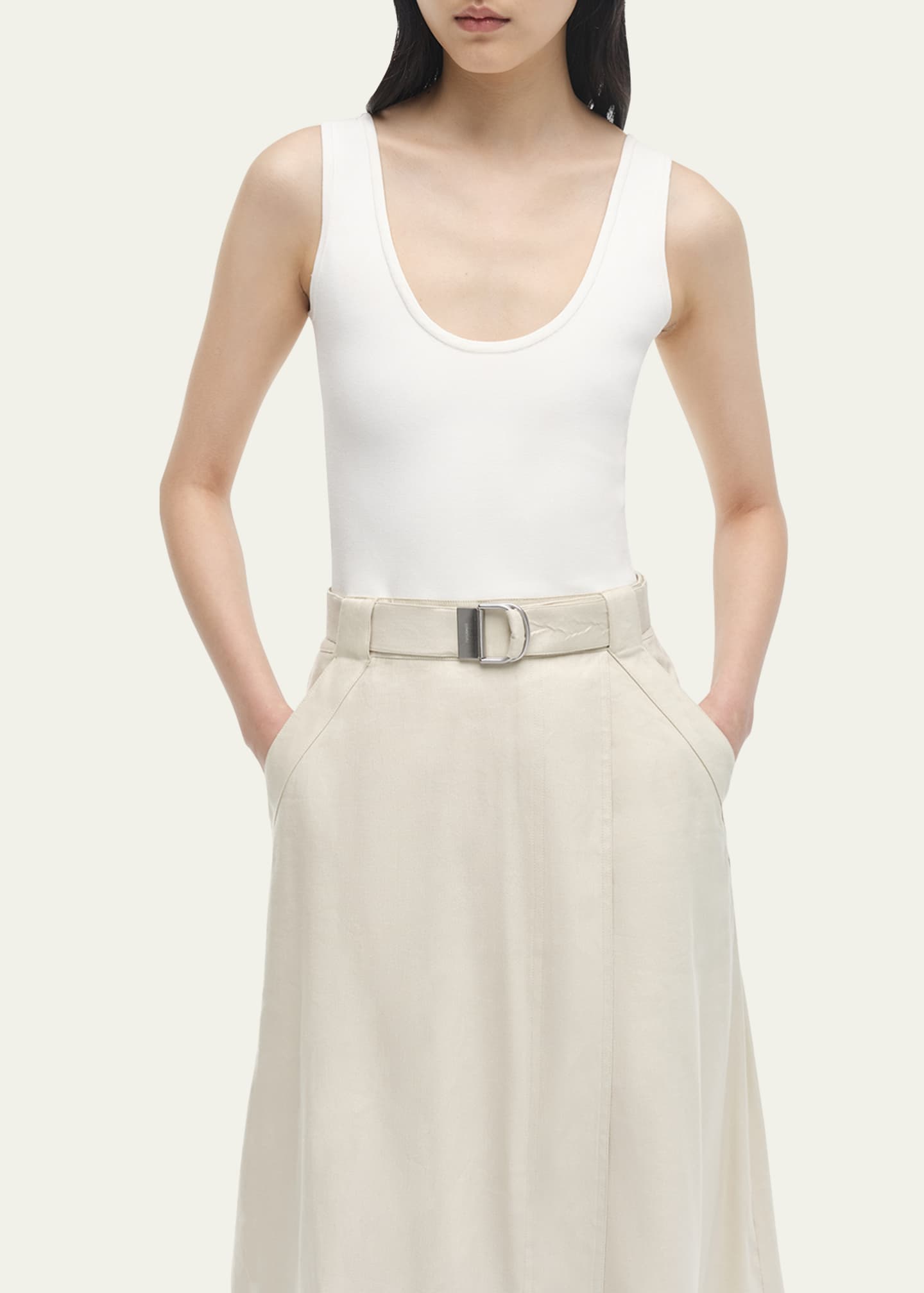 SIMKHAI Camden Tank Midi Dress Image 5 of 5