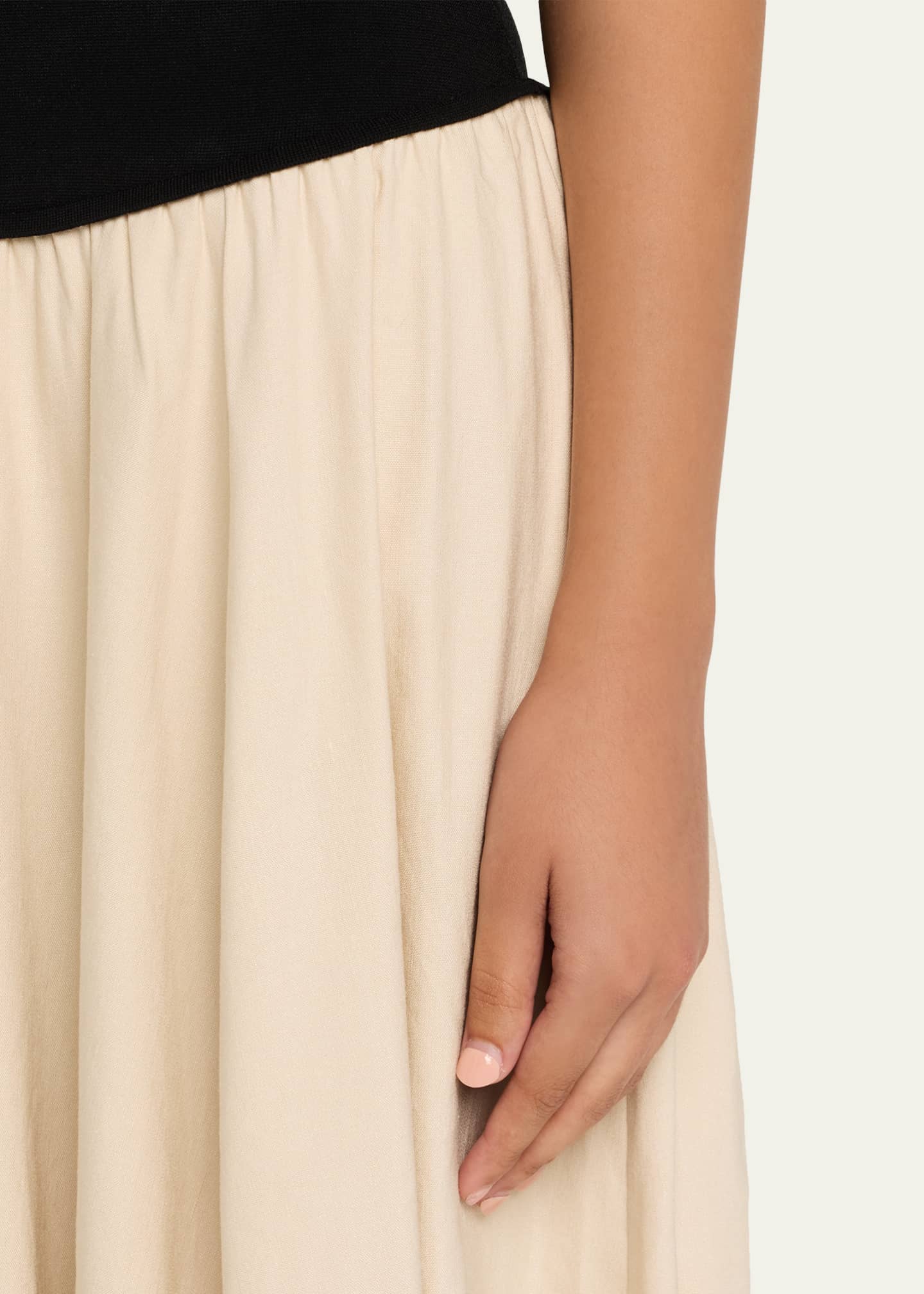 Adaline Off-The-Shoulder Drop-Waist Dress