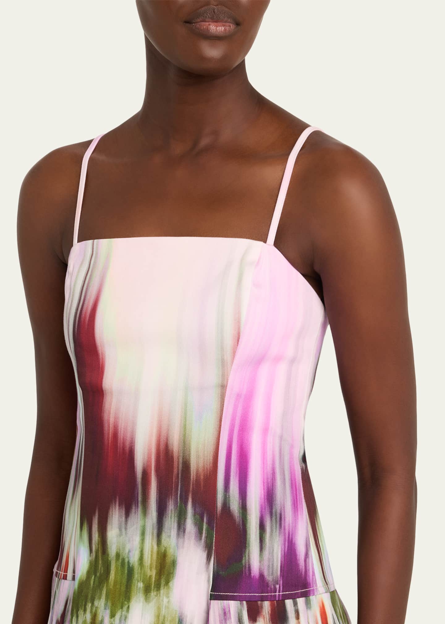 SIMKHAI Judie Fit-&-Flare Mini Dress Image 5 of 5