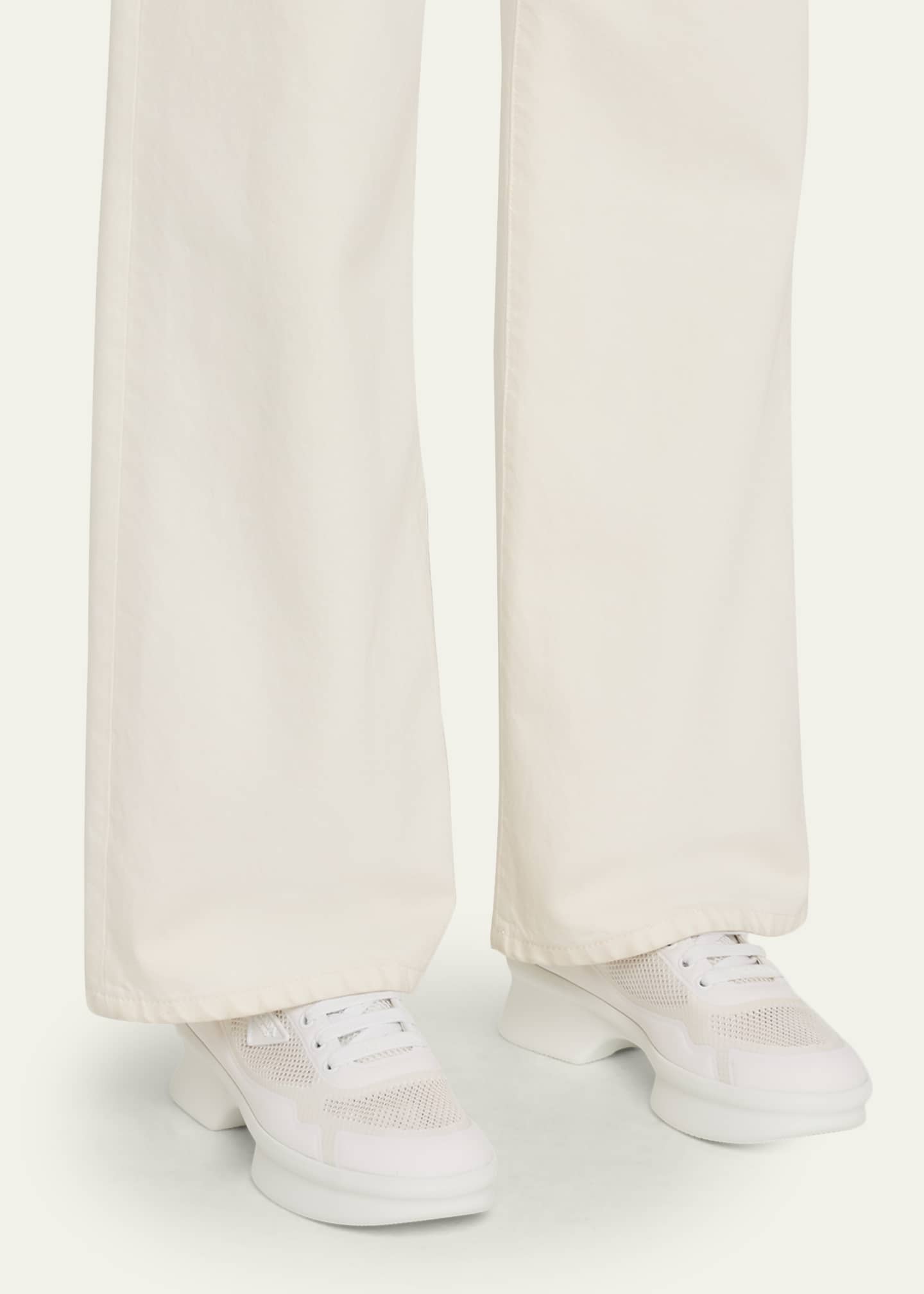 Prada Wavy Rete Lace-Up Sneakers - Bergdorf Goodman