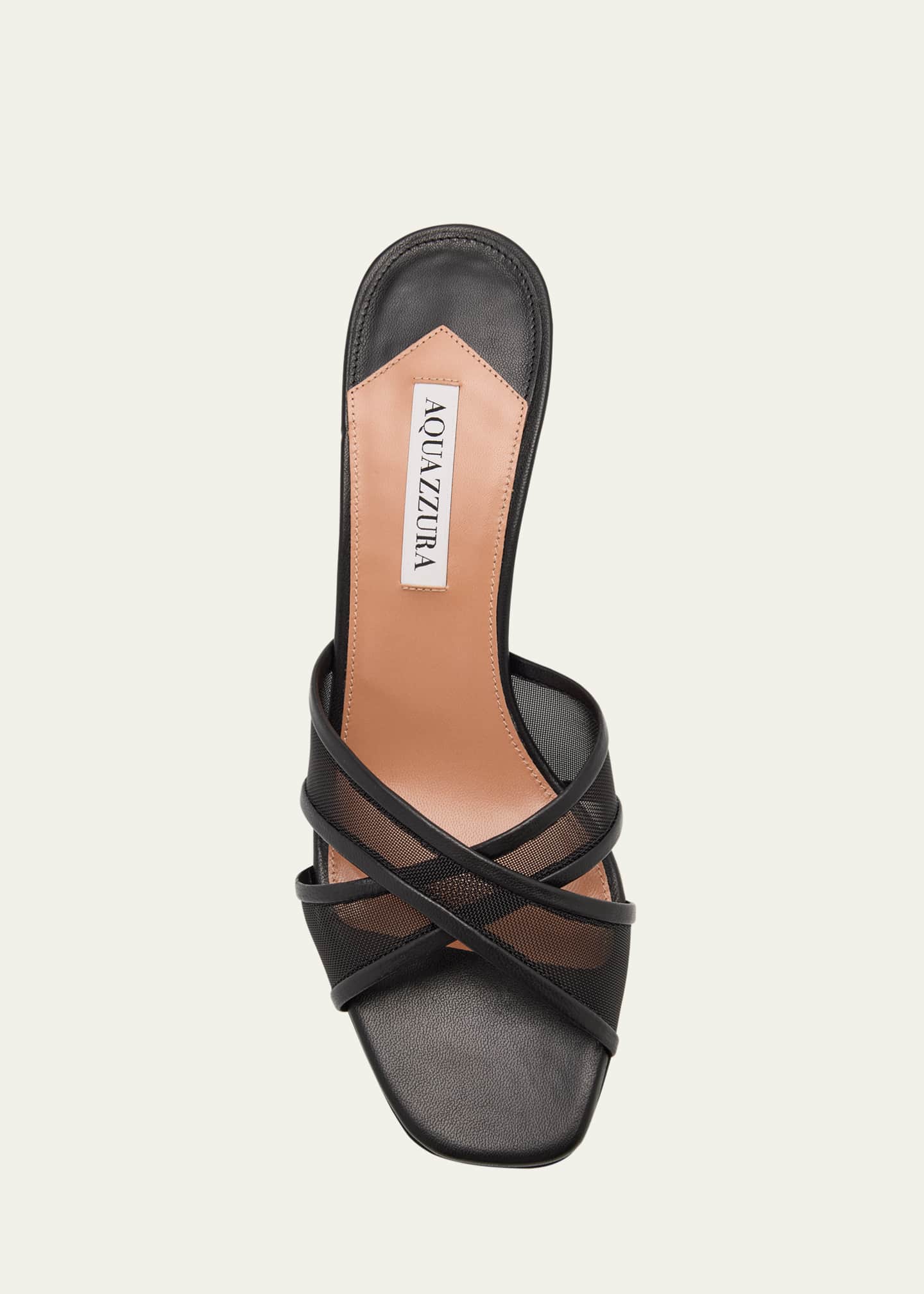 Aquazzura Divine Mesh Mules Image 6 of 6
