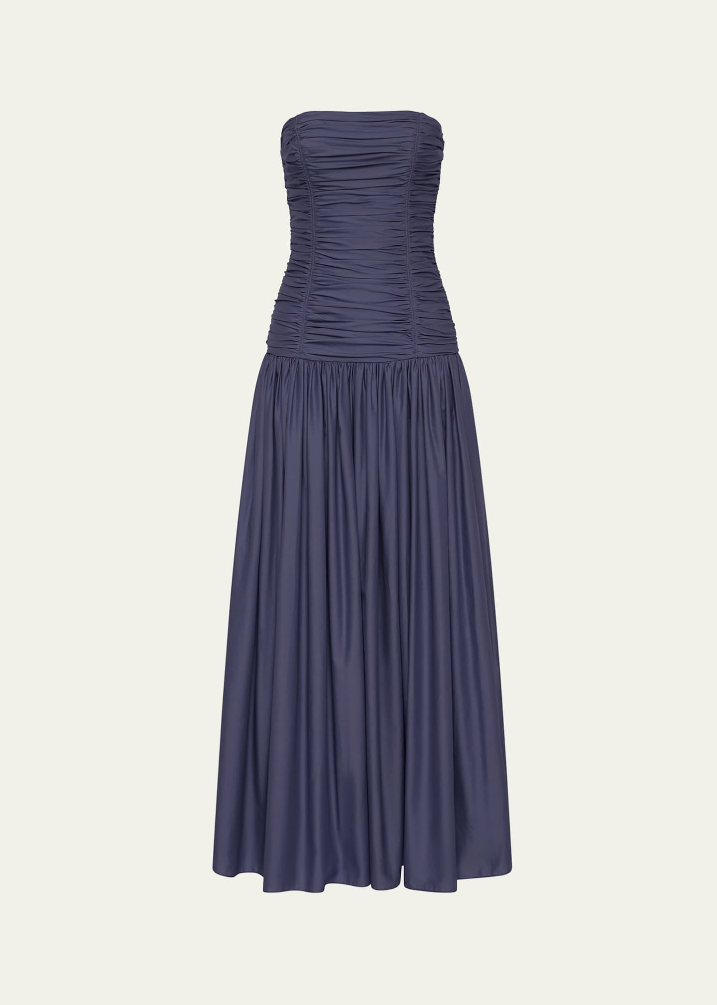 Matteau Gathered Strapless Drop-Waist Dress Image 1 of 4