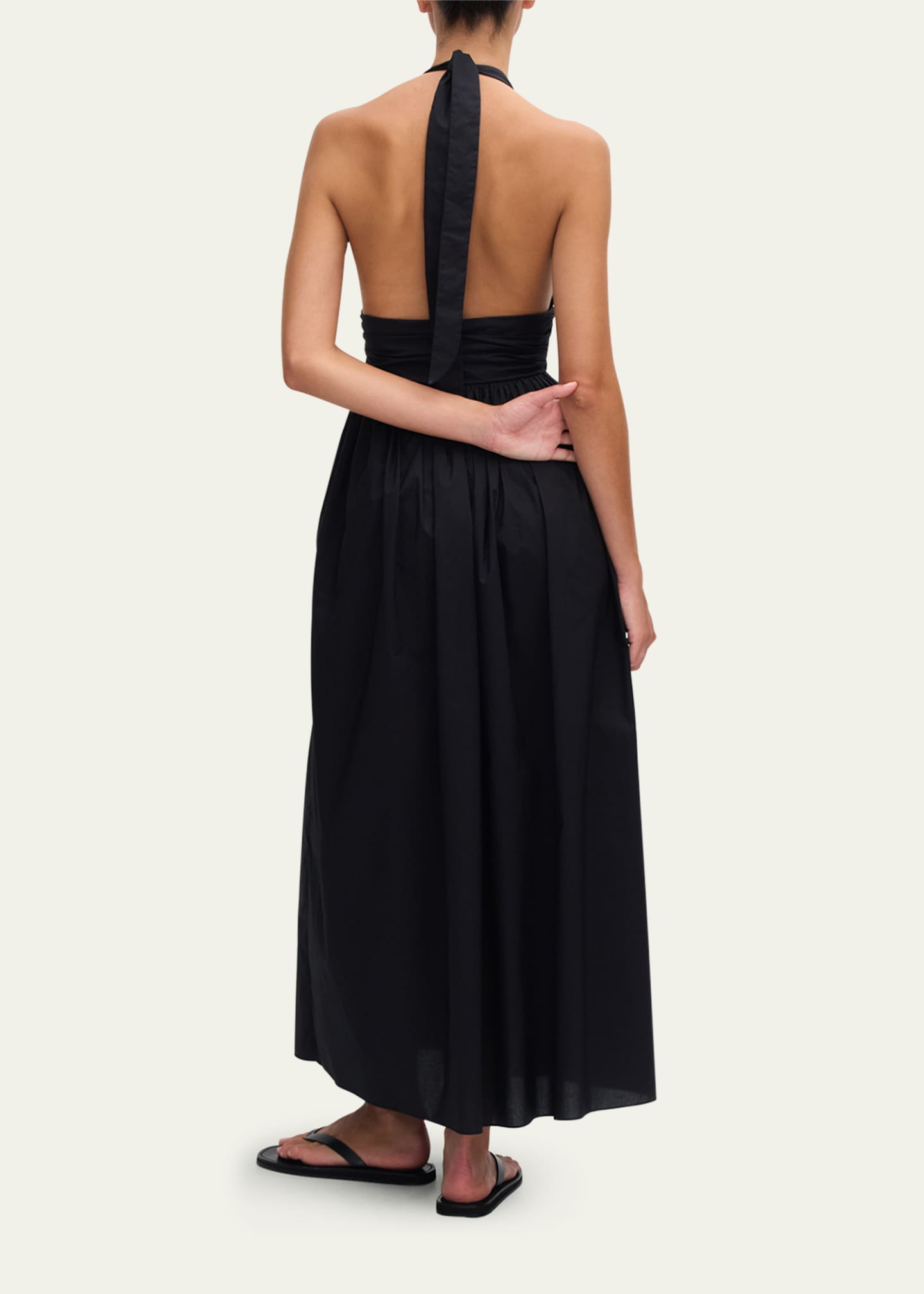 Matteau Plunge Halter Maxi Dress Image 3 of 4